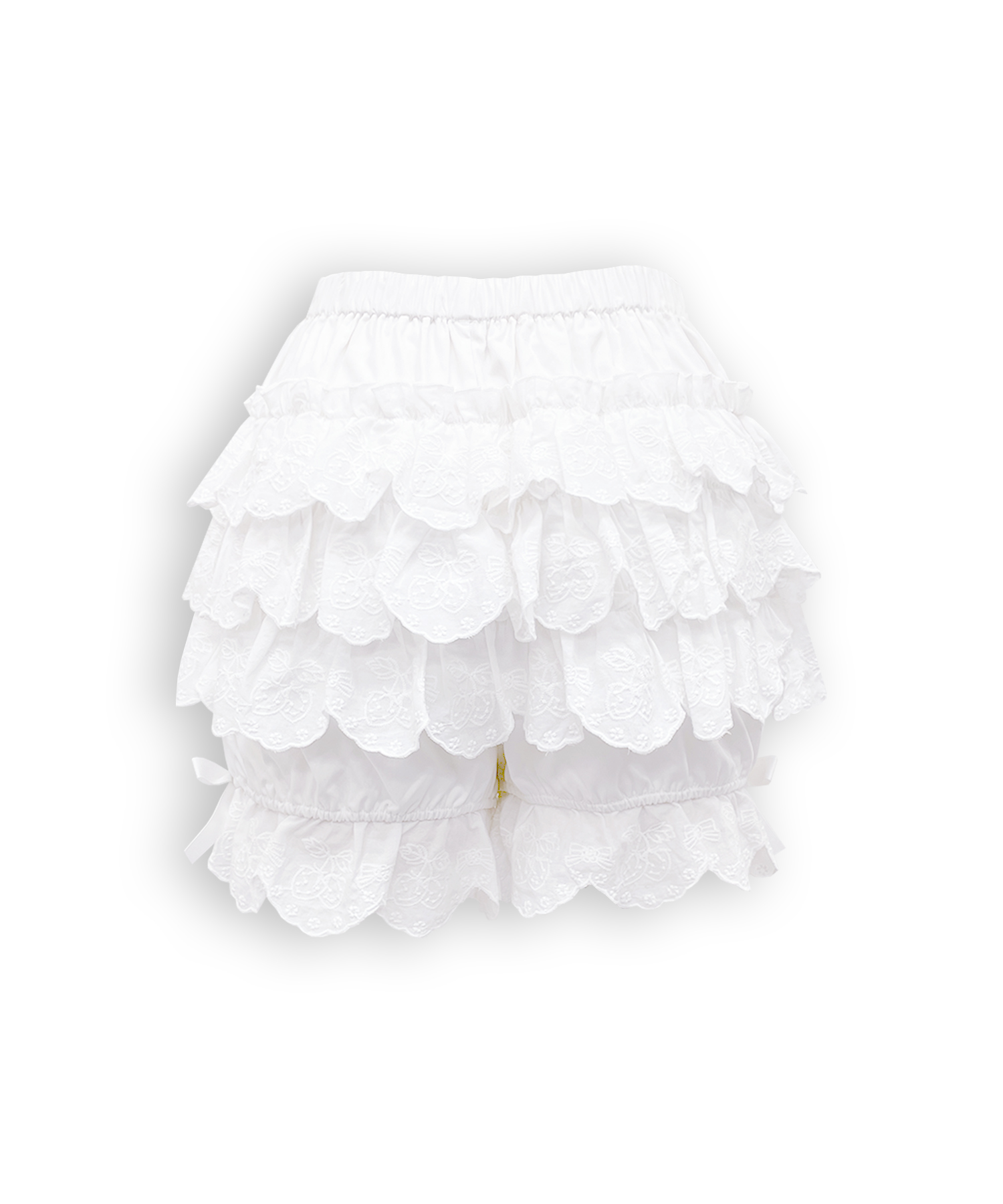 コットンレースふりふりパンツ