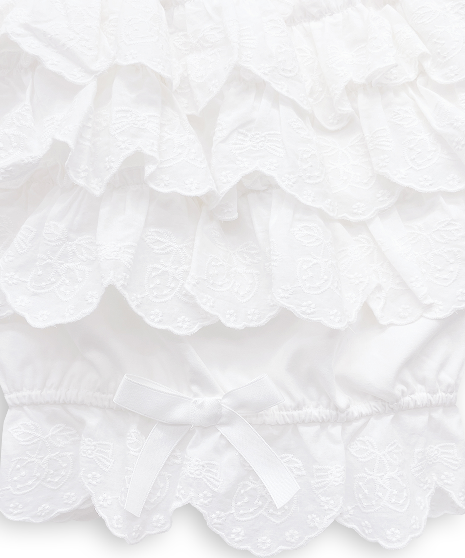 コットンレースふりふりパンツ