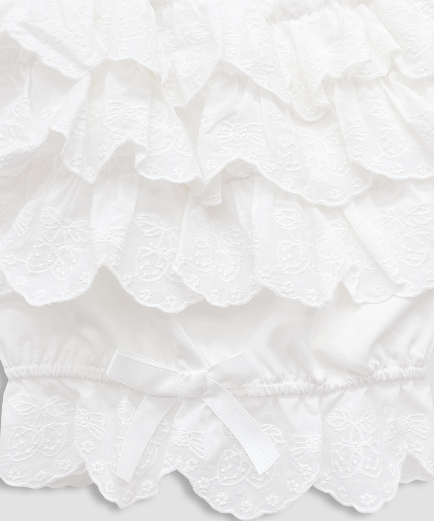 コットンレースふりふりパンツ