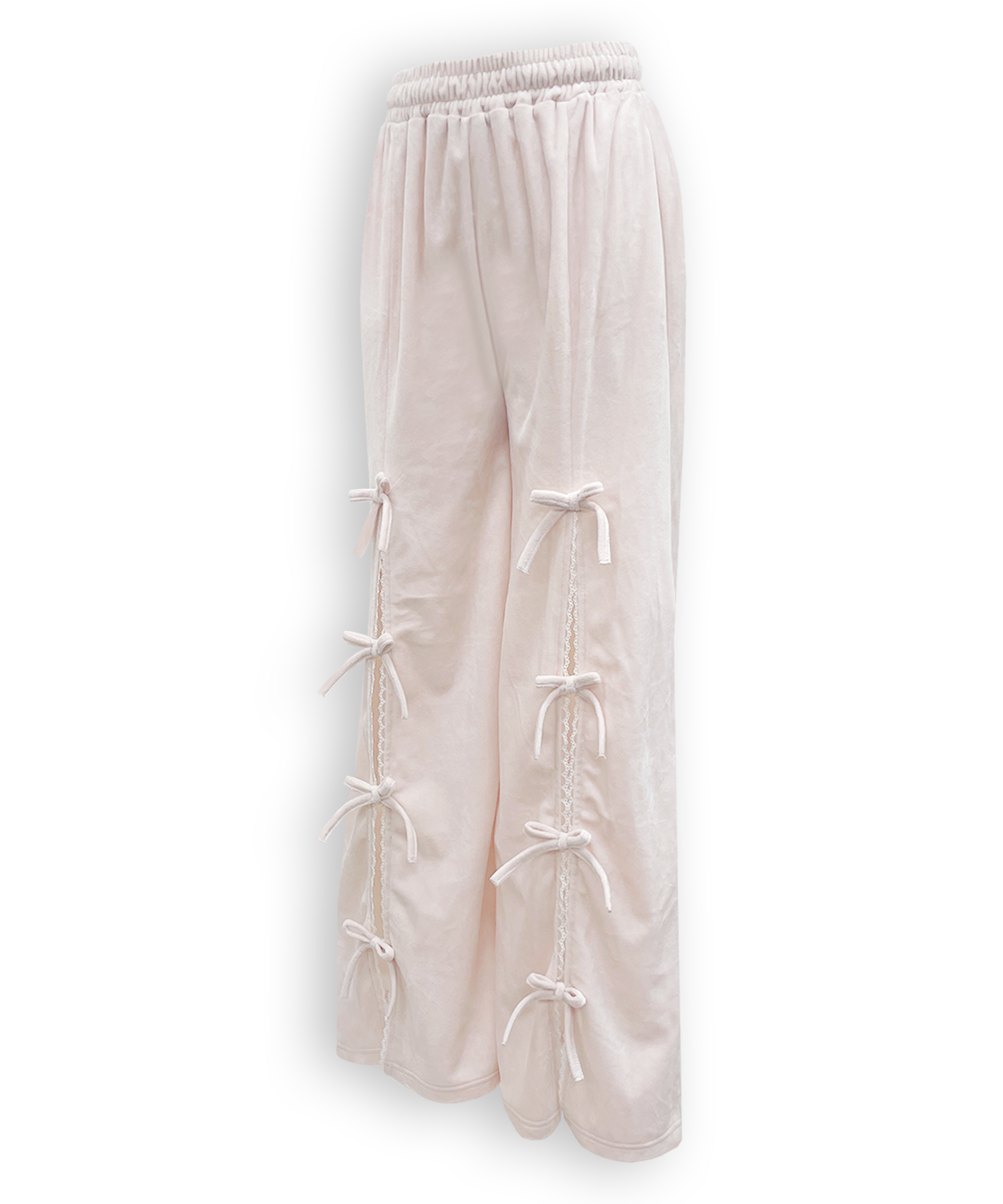 リボンスリットパンツ