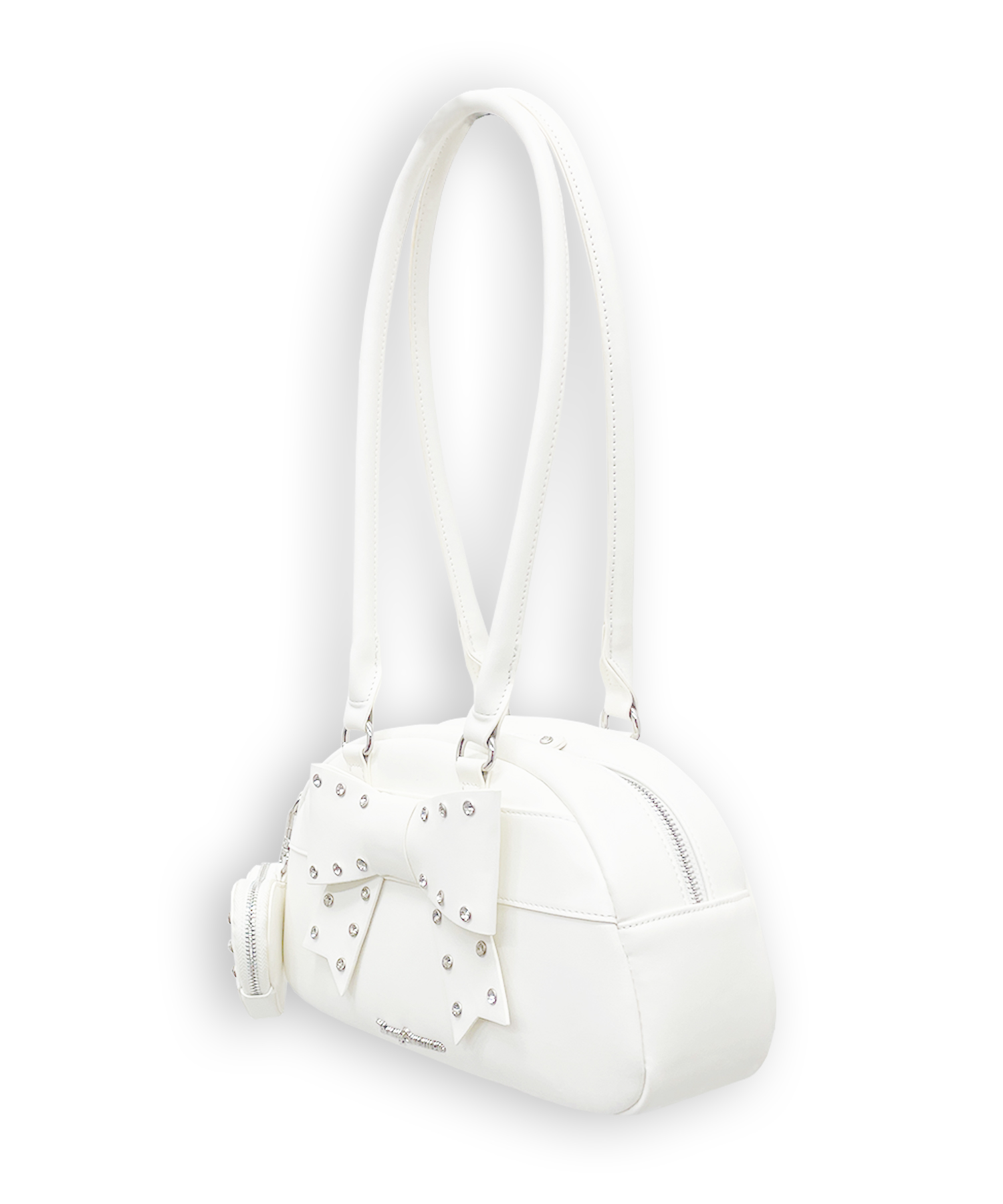 リボンボストンバッグ