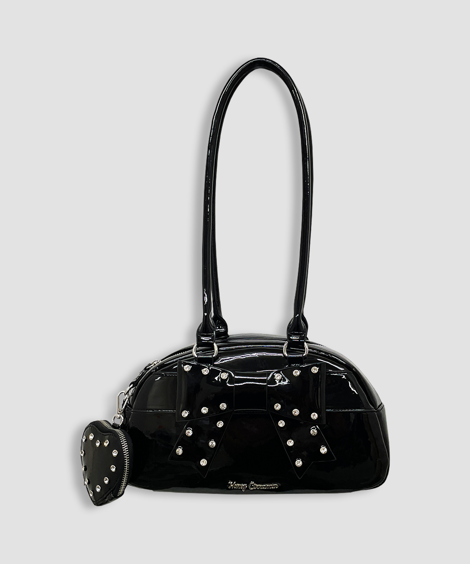 リボンボストンバッグ