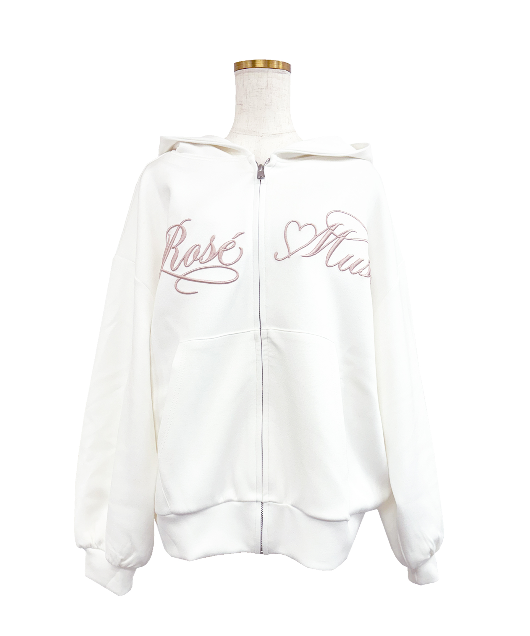 Logo 3d embroidery hoodie – BUNNY APARTMENT