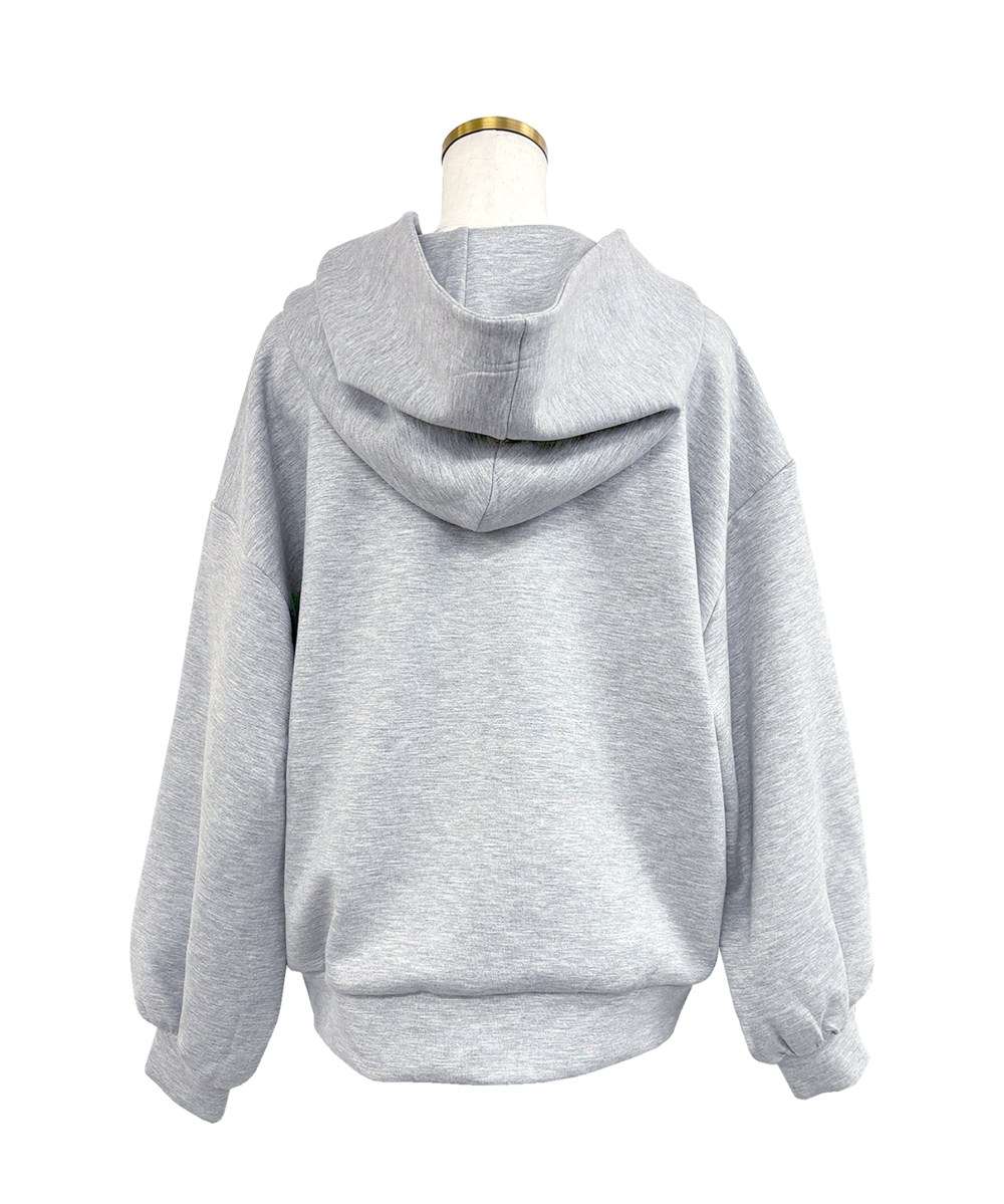Logo 3d embroidery hoodie