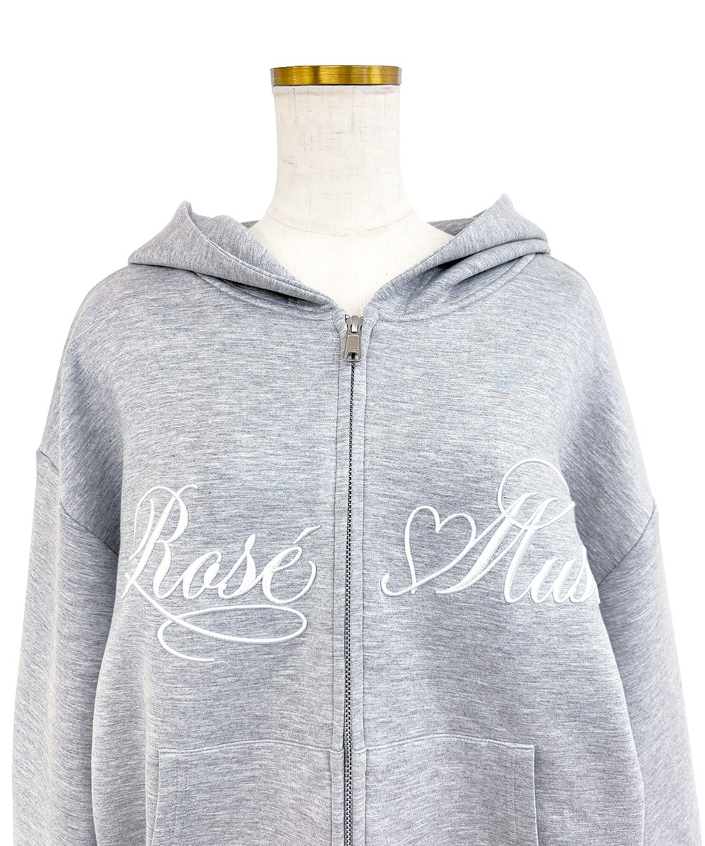 Logo 3d embroidery hoodie