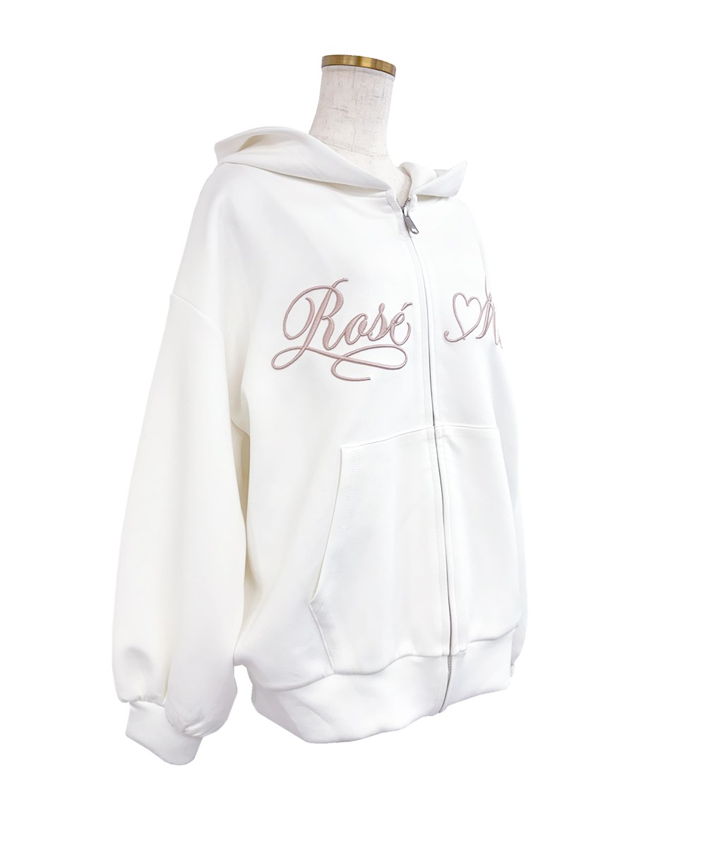 Logo 3d embroidery hoodie
