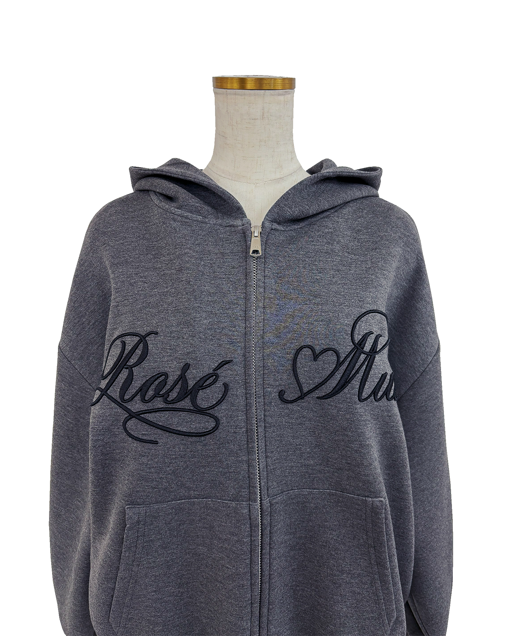 Logo 3d embroidery hoodie – BUNNY APARTMENT