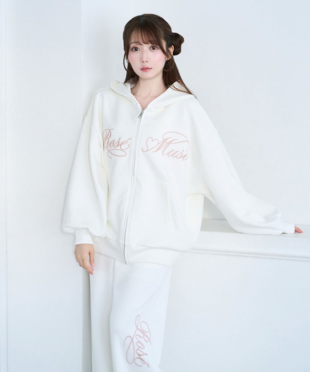 Logo 3d embroidery hoodie