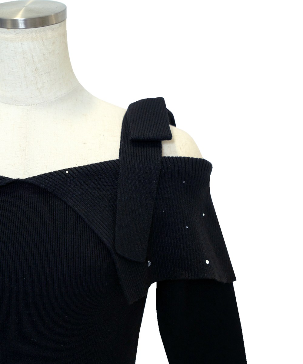 Bijou knit mini onepiece