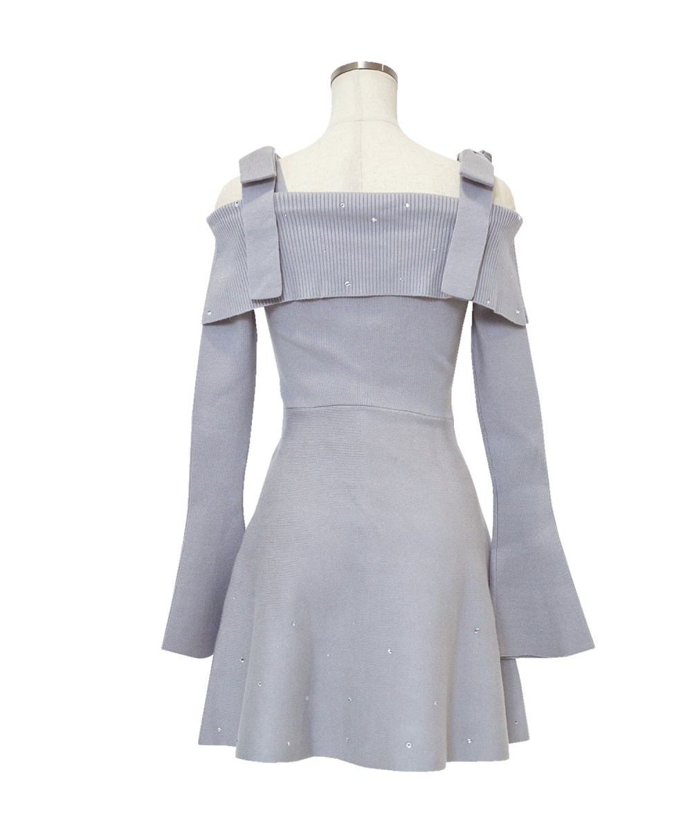 Bijou knit mini onepiece