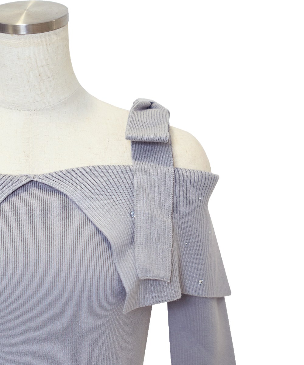 Bijou knit mini onepiece