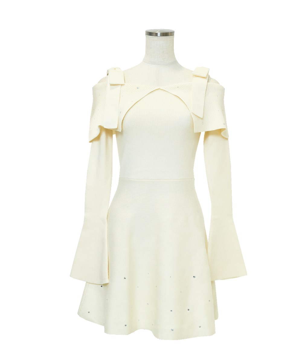 Bijou knit mini onepiece