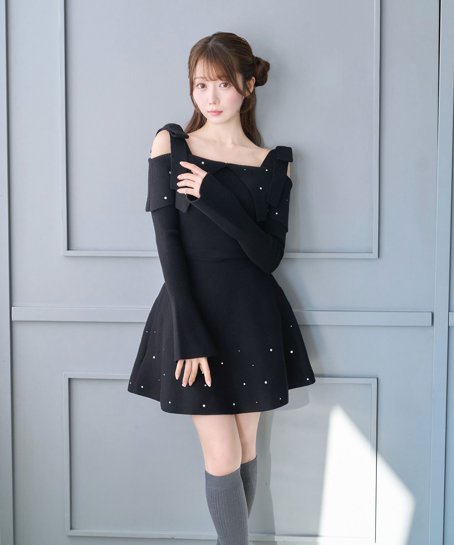 Bijou knit mini onepiece – BUNNY APARTMENT