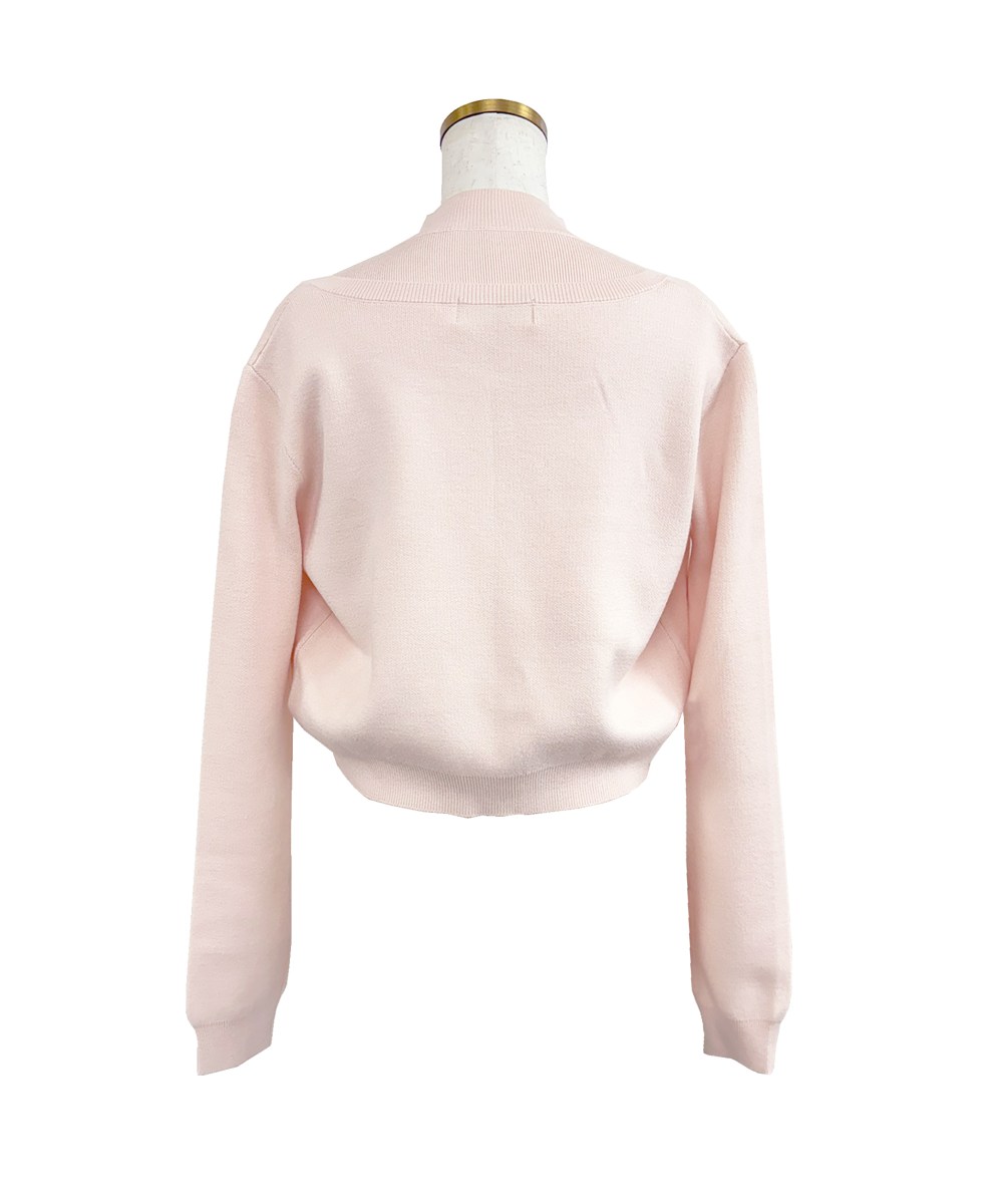 Chest charm Ens. knit tops