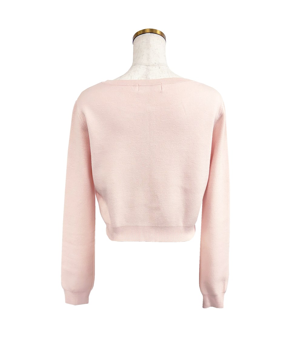 Chest charm Ens. knit tops