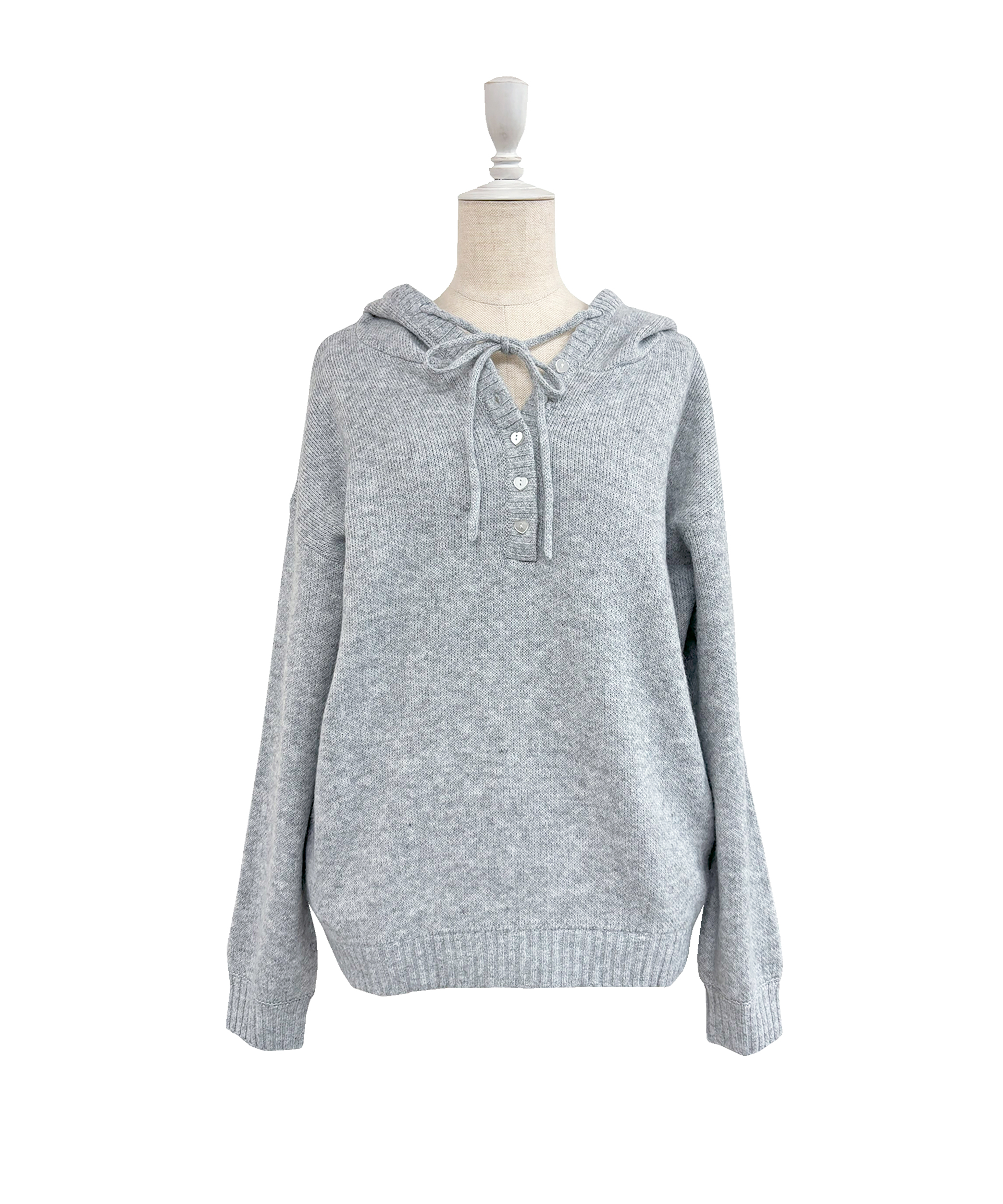 Mohair knit hoodie – BUNNY APARTMENT
