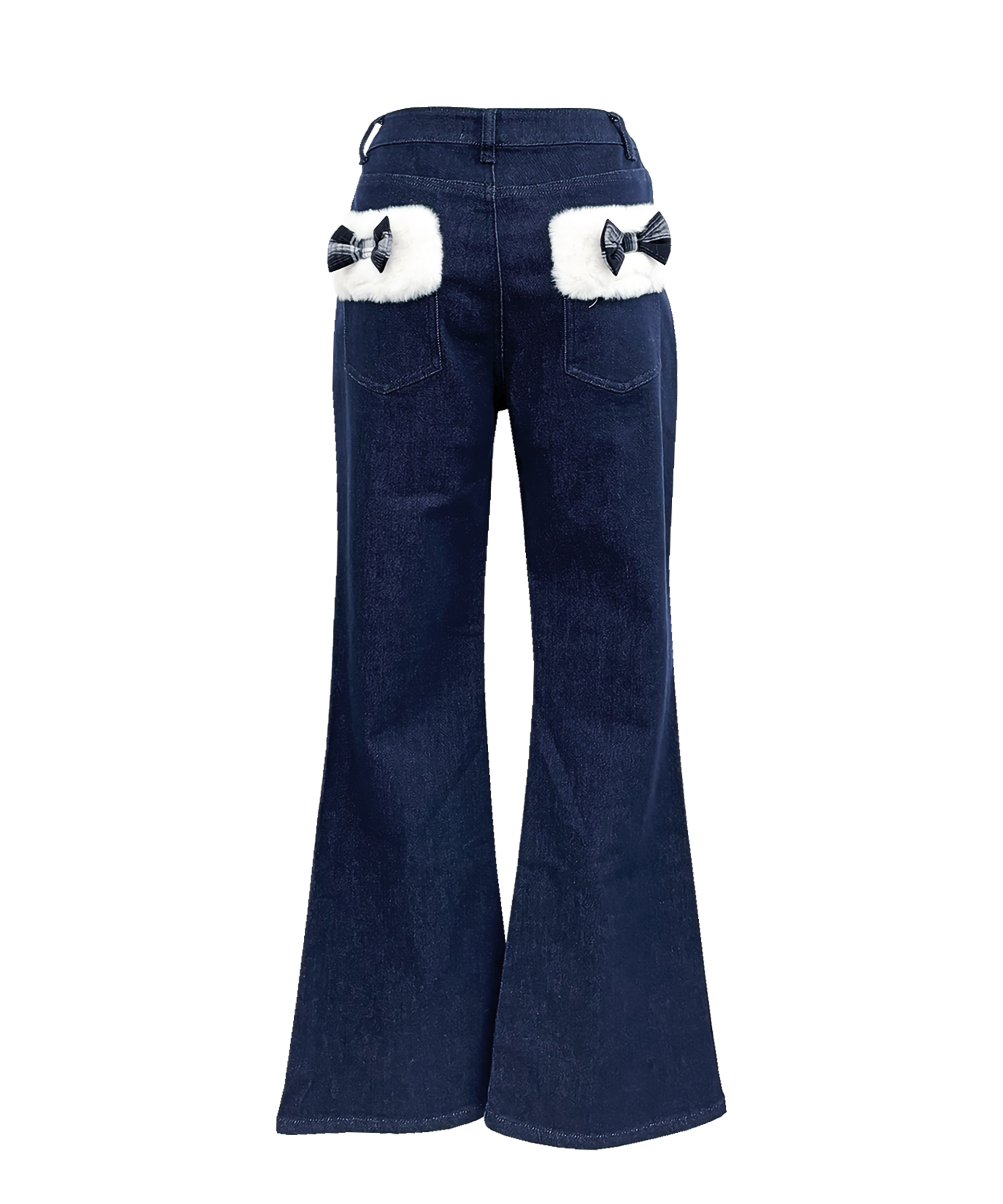 パンツ Frill-trim denim pants KIDILL 経堂) キディル フリル デニム パンツ Frill Denim Pants