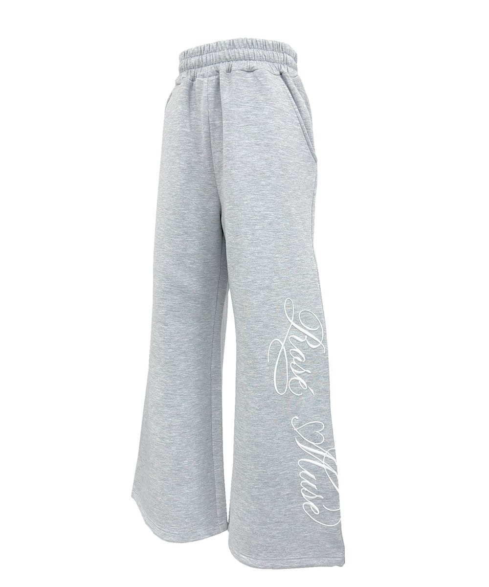 Logo 3d embroidery pants