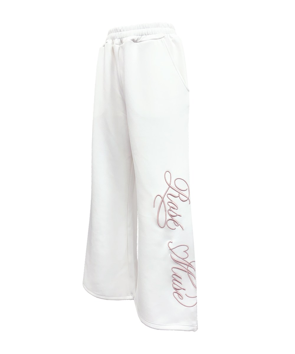Logo 3d embroidery pants