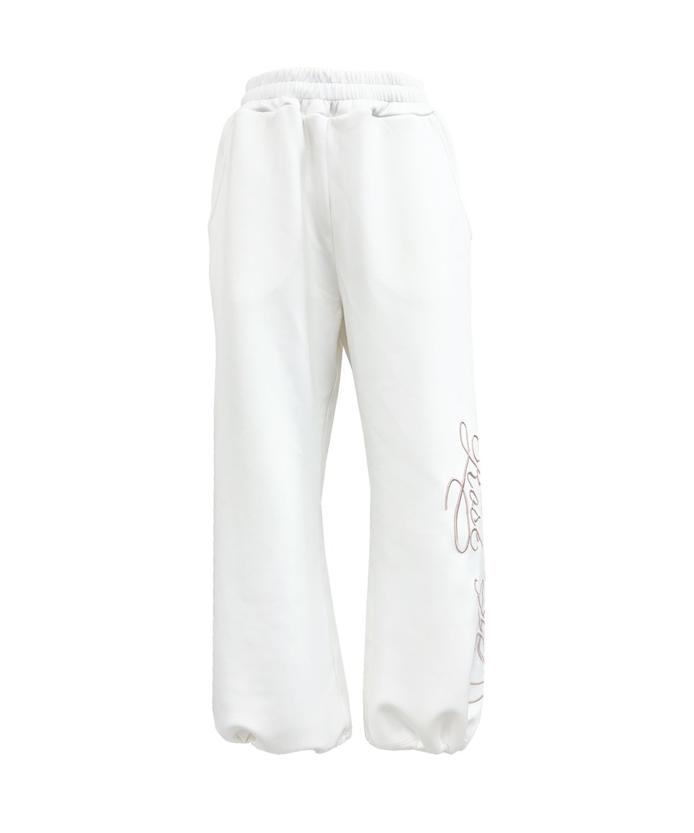Logo 3d embroidery pants