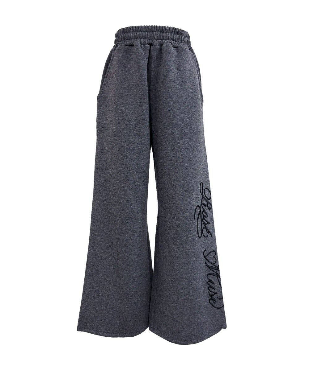 Logo 3d embroidery pants