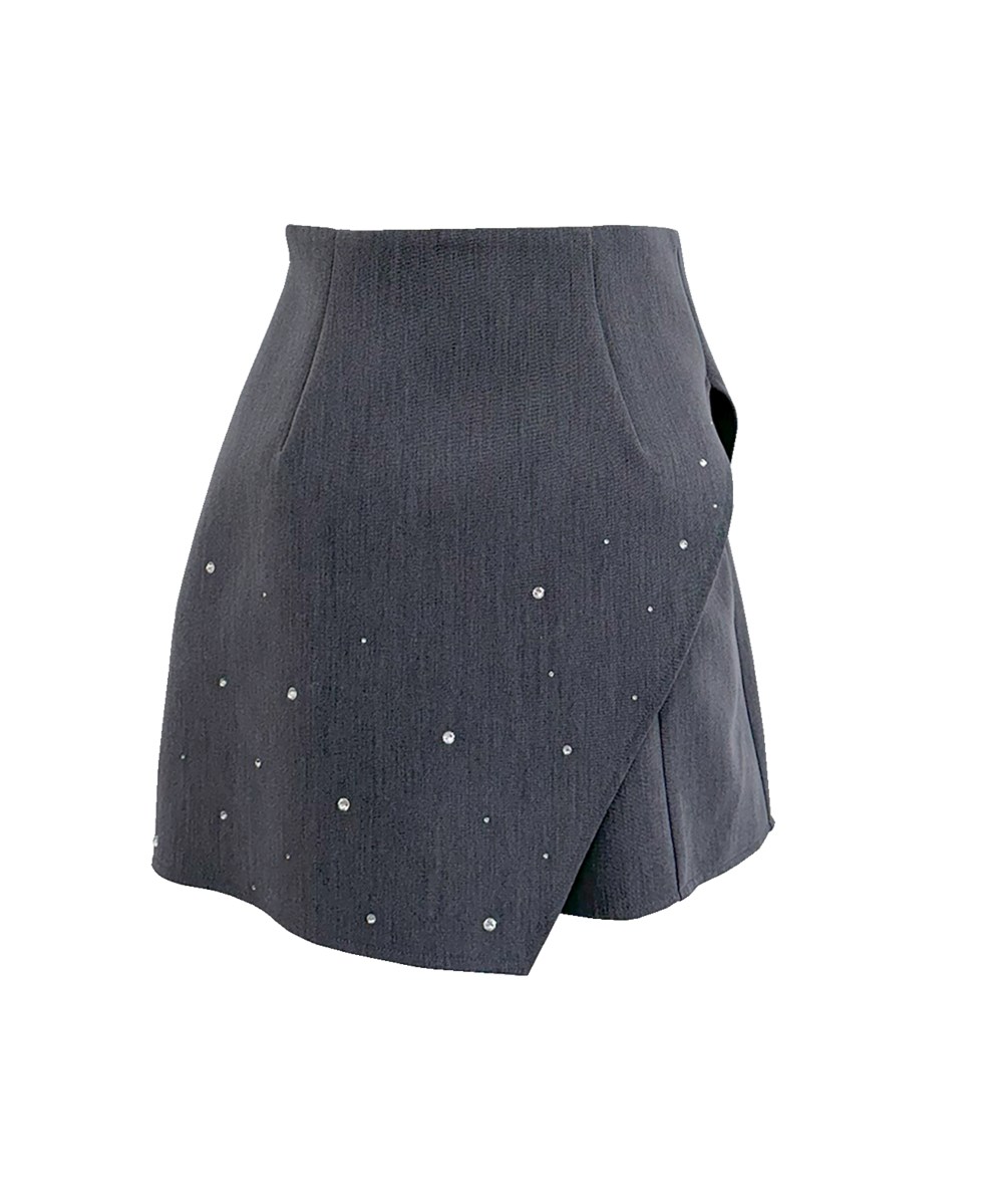 Wrap around skirt pants