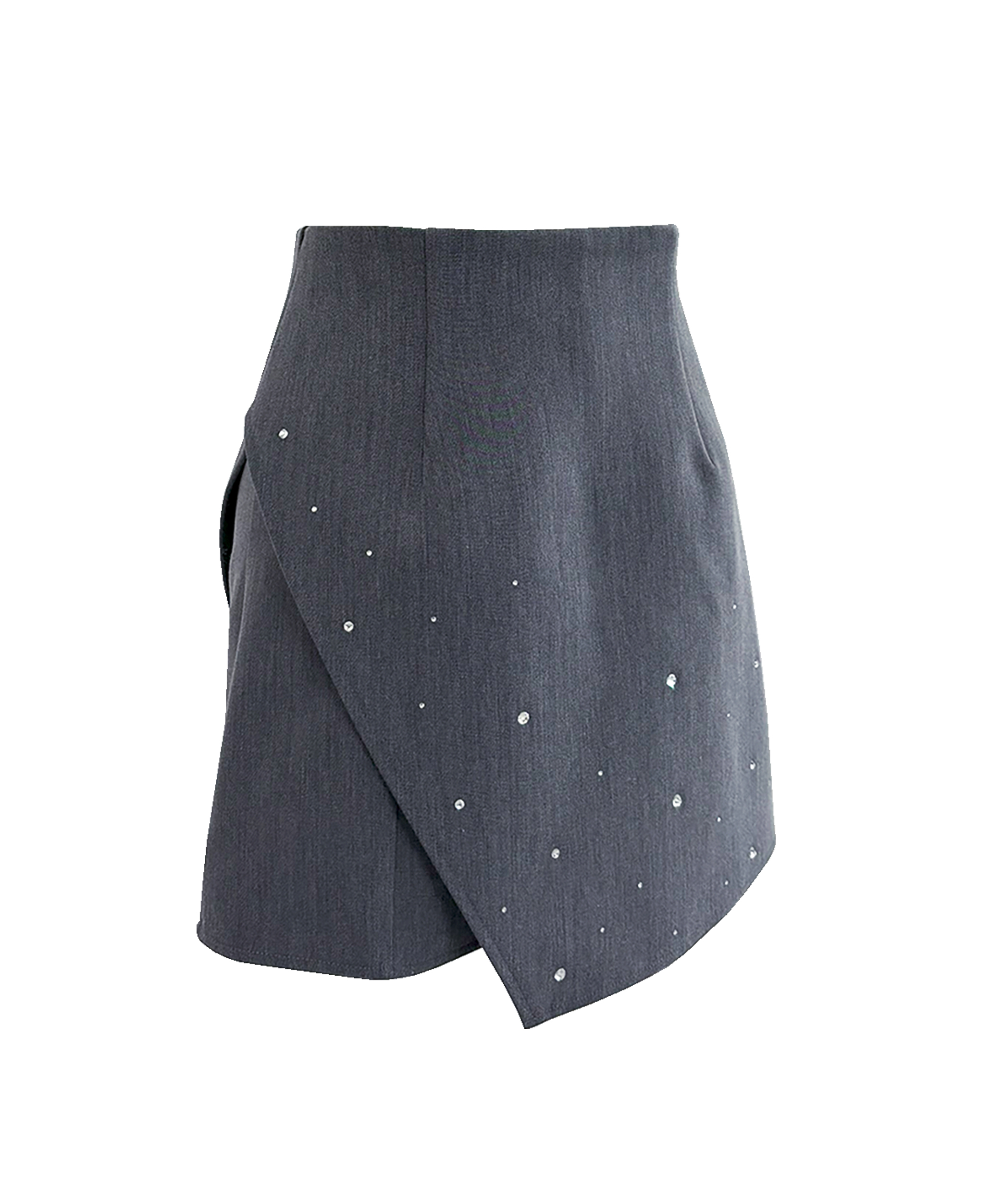 Wrap around skirt pants