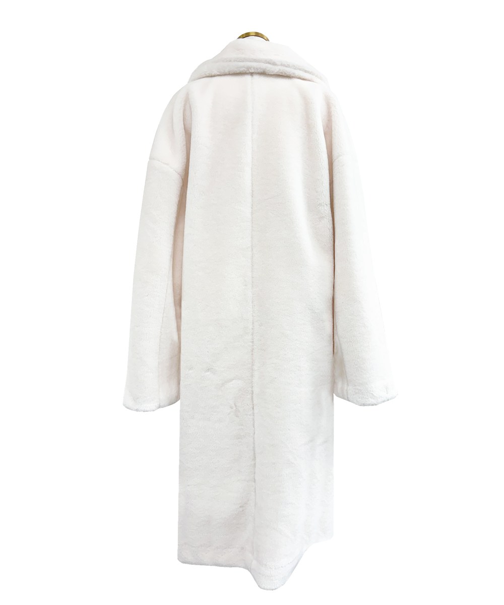 Thick fur long coat – BUNNY APARTMENT