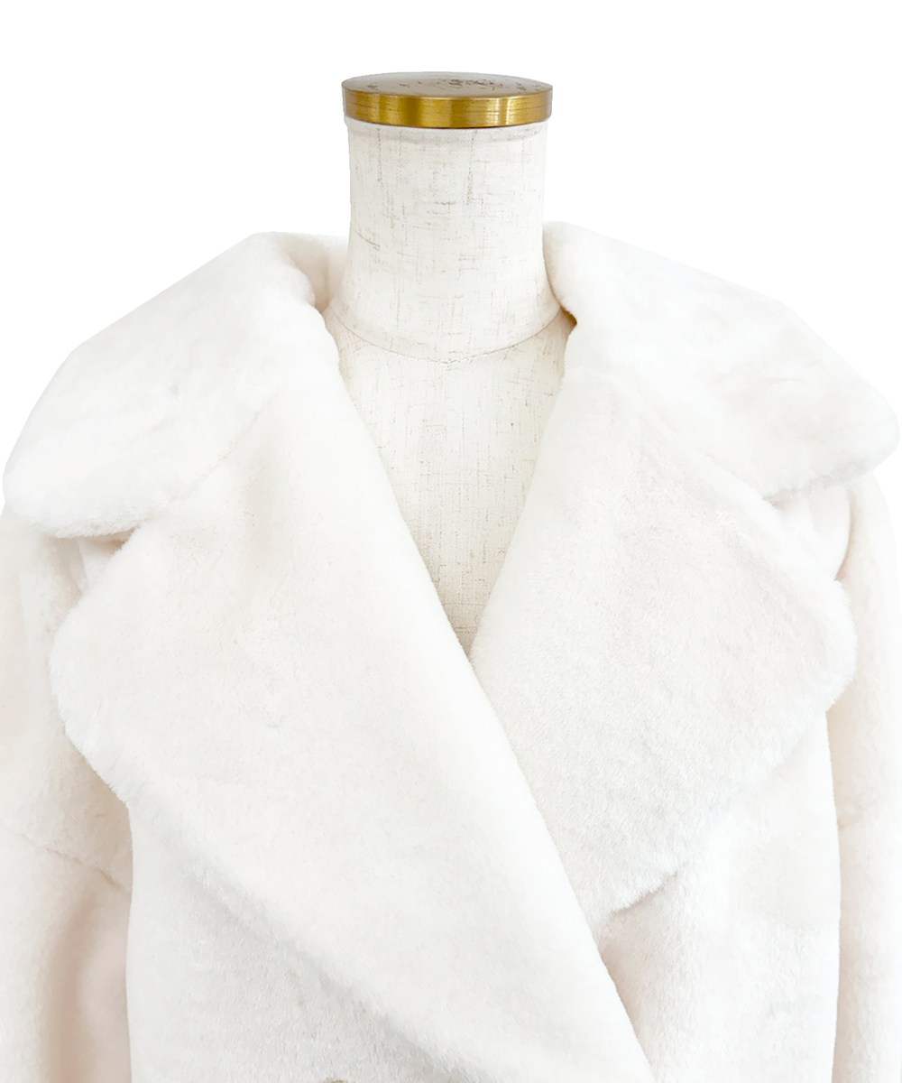 Thick fur long coat – BUNNY APARTMENT