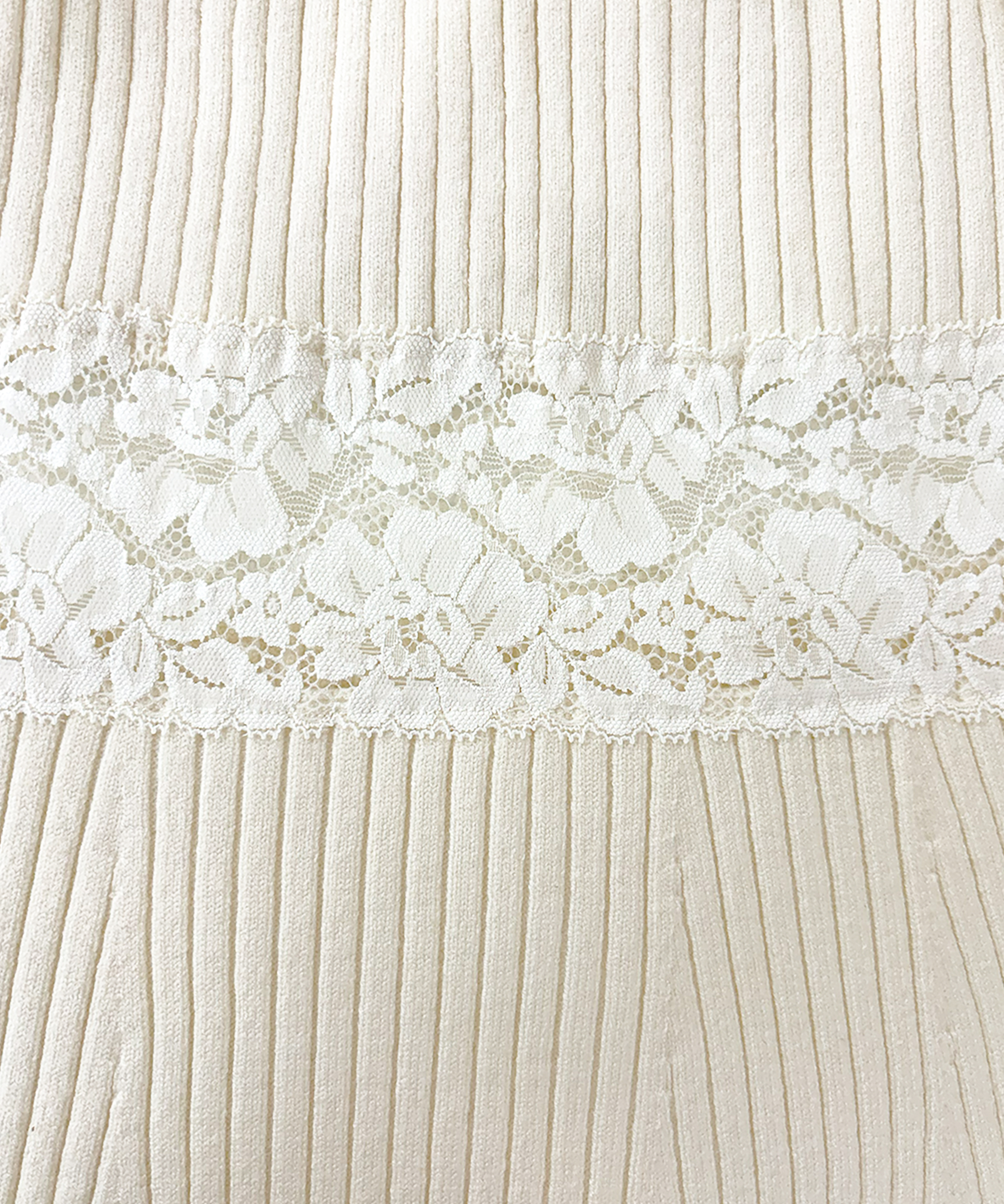 Mermaid lace knit dress