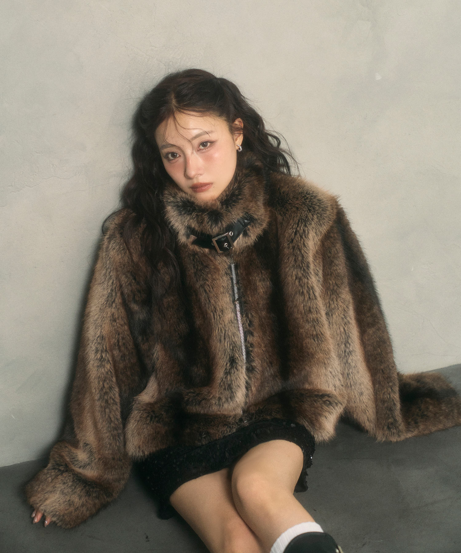 ベルトエコファーコート – BUNNY APARTMENT