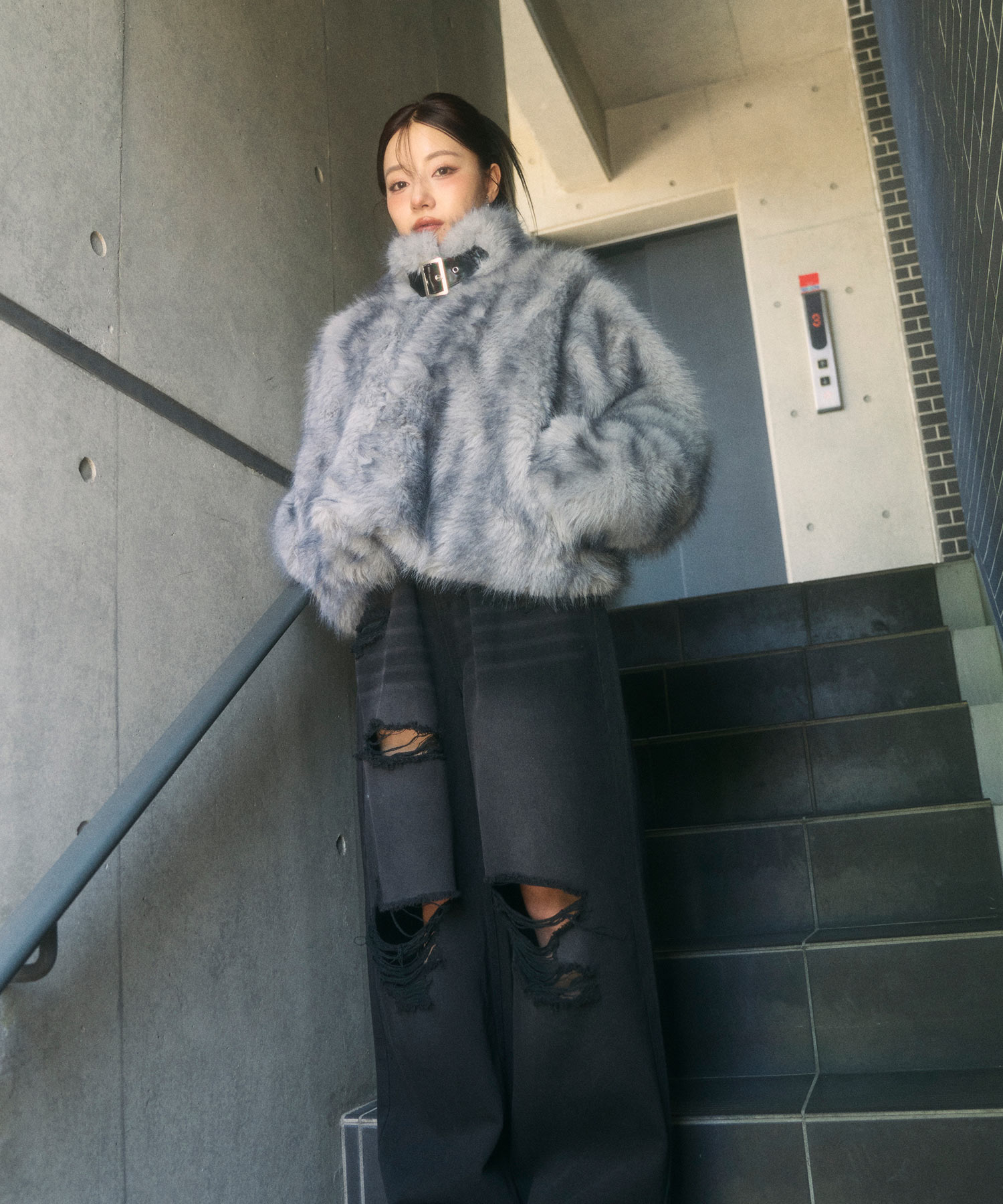 ベルトエコファーコート