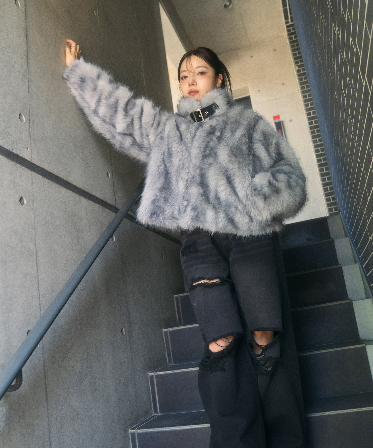 ベルトエコファーコート – BUNNY APARTMENT