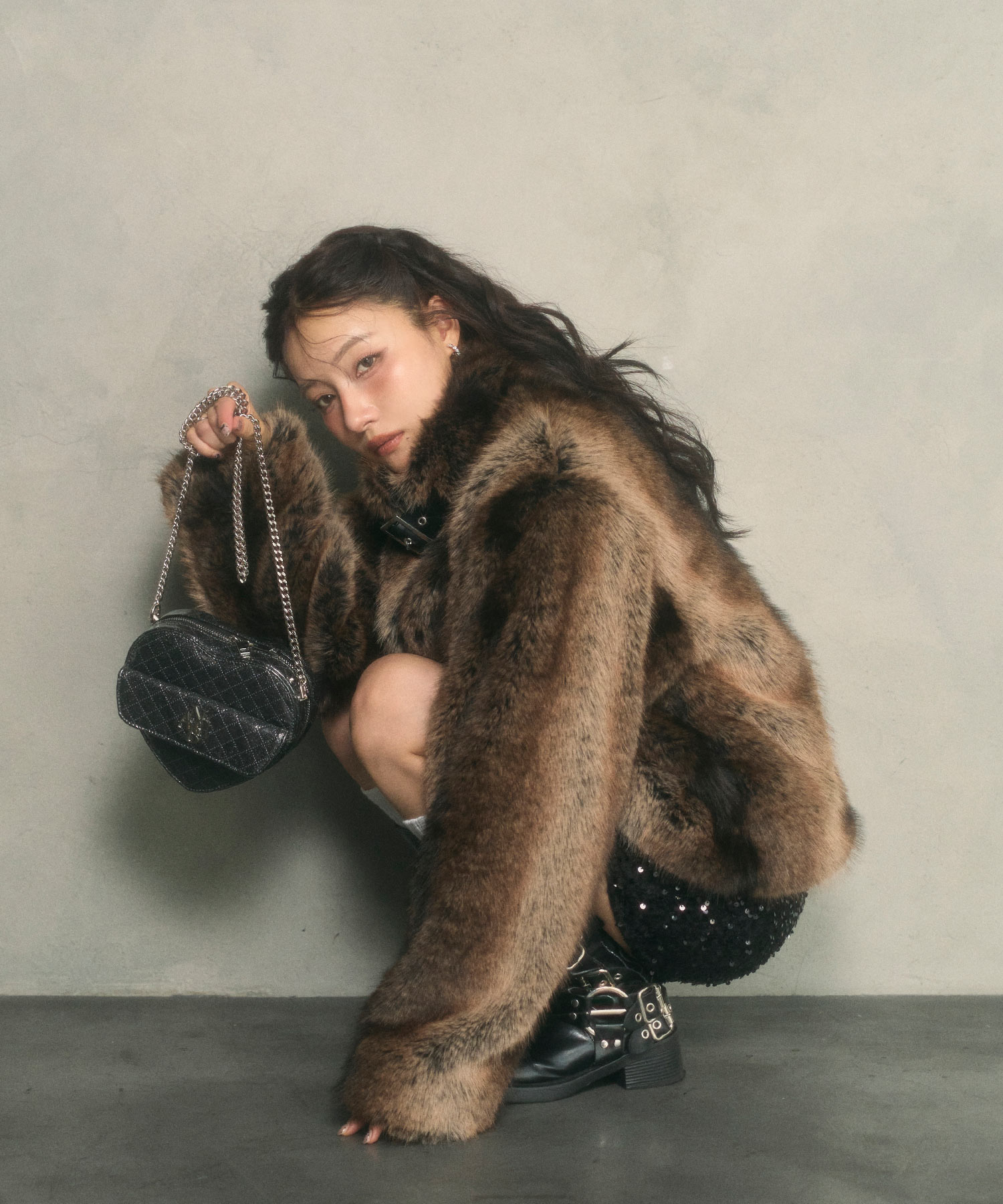 FORME エコファーブルゾン★ノベルティ付き★ 東原亜希 FORME 2024 フォルム エコファーブルゾン