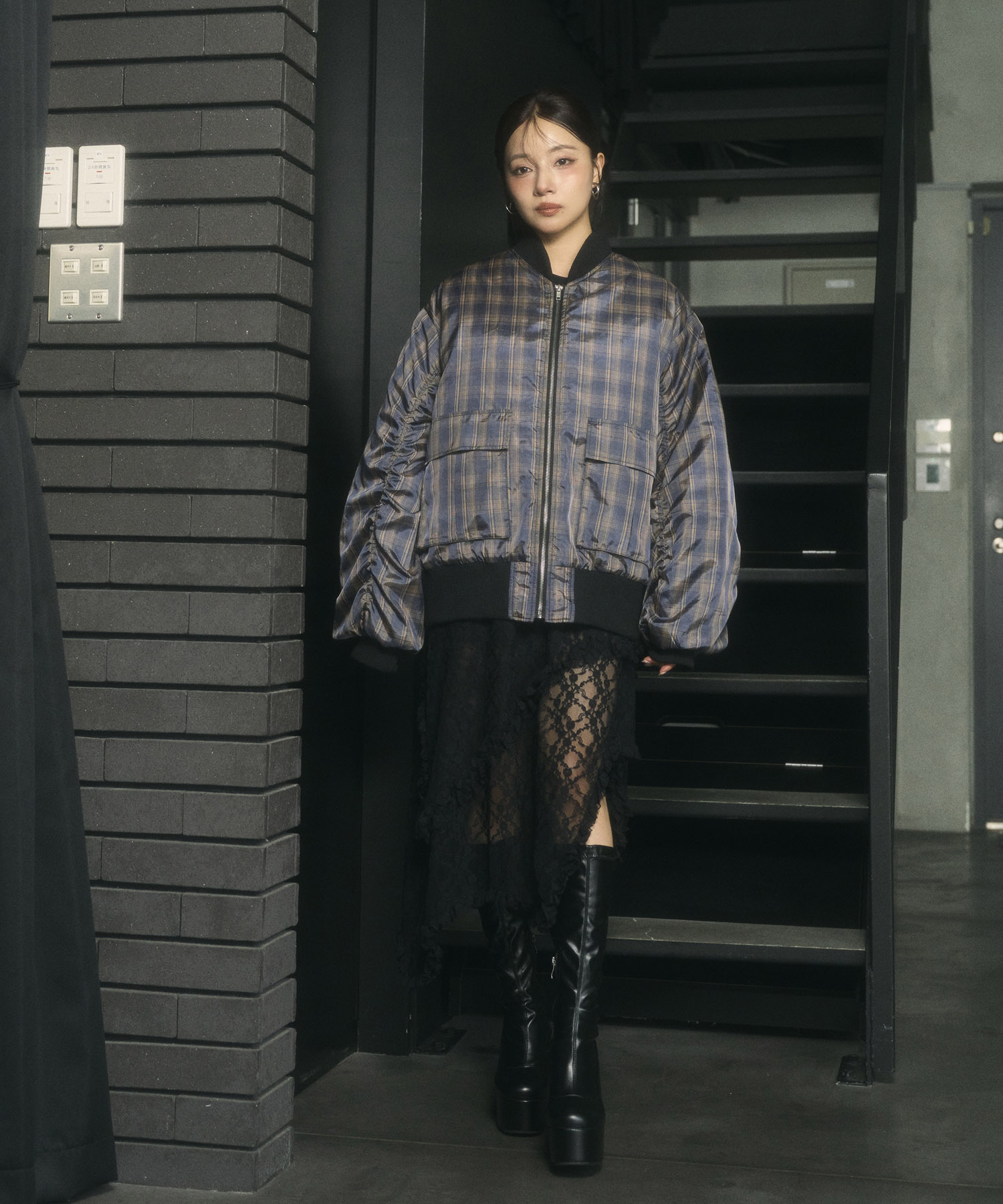 お値下げ！バーバリー　ブルゾン　10y 送料込み】Burberry☆80841871002 (Burberry/ブルゾン