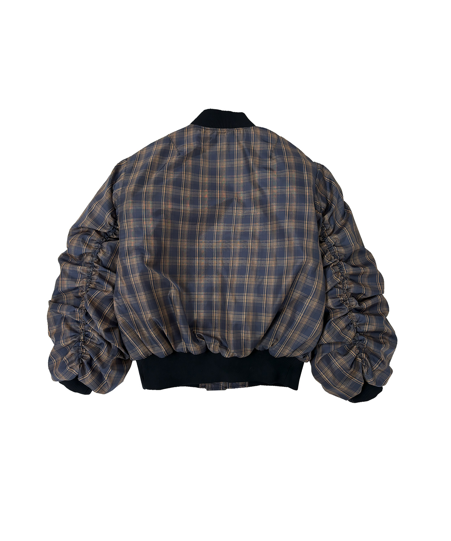 ビアズリー 後ろぷっくりブルゾン ジャケット 2022年モデル サイズ1 UNISEX オーバーサイズチェックブルゾン – BUNNY APARTMENT