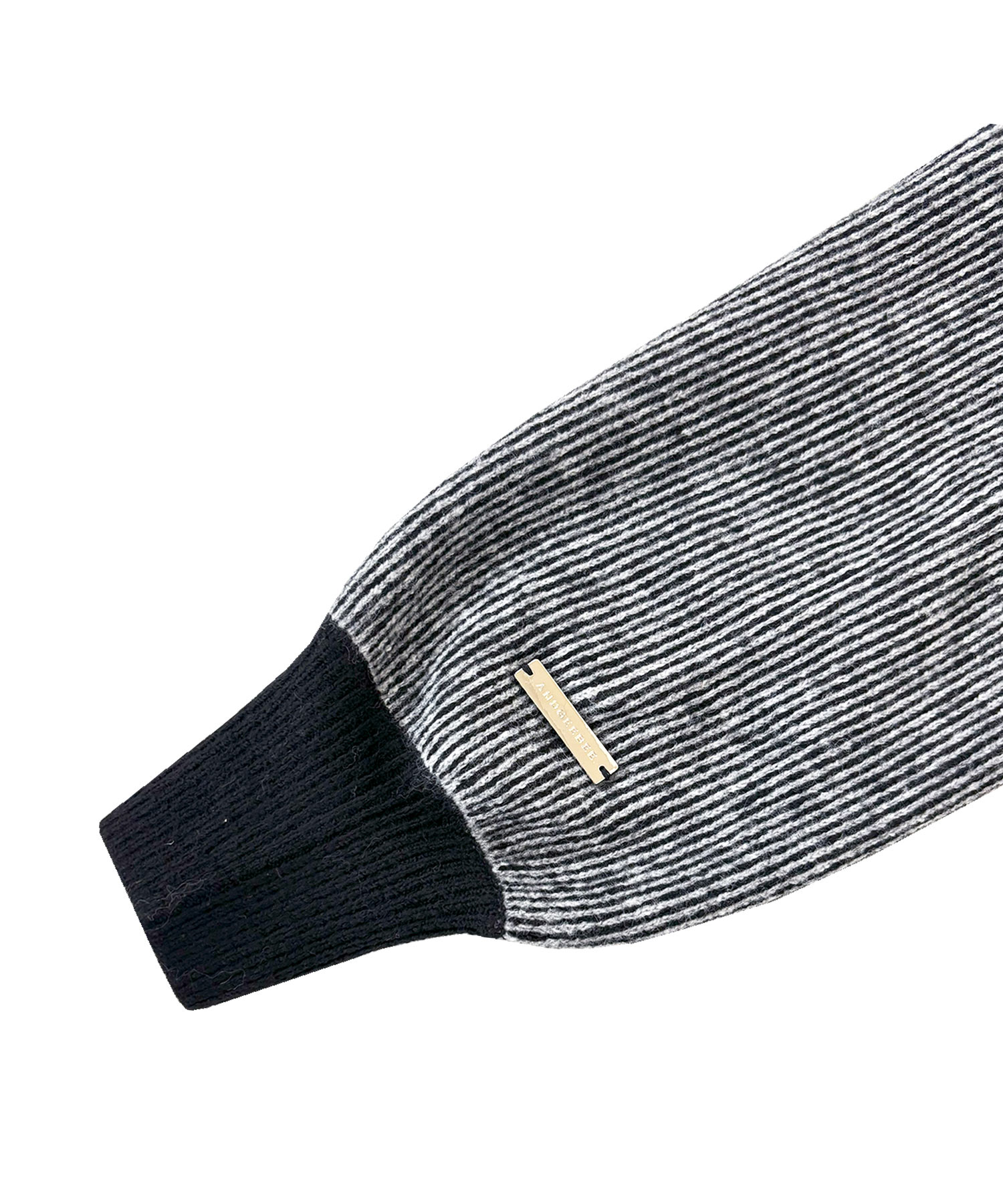 UNISEX プレーティングジップニット