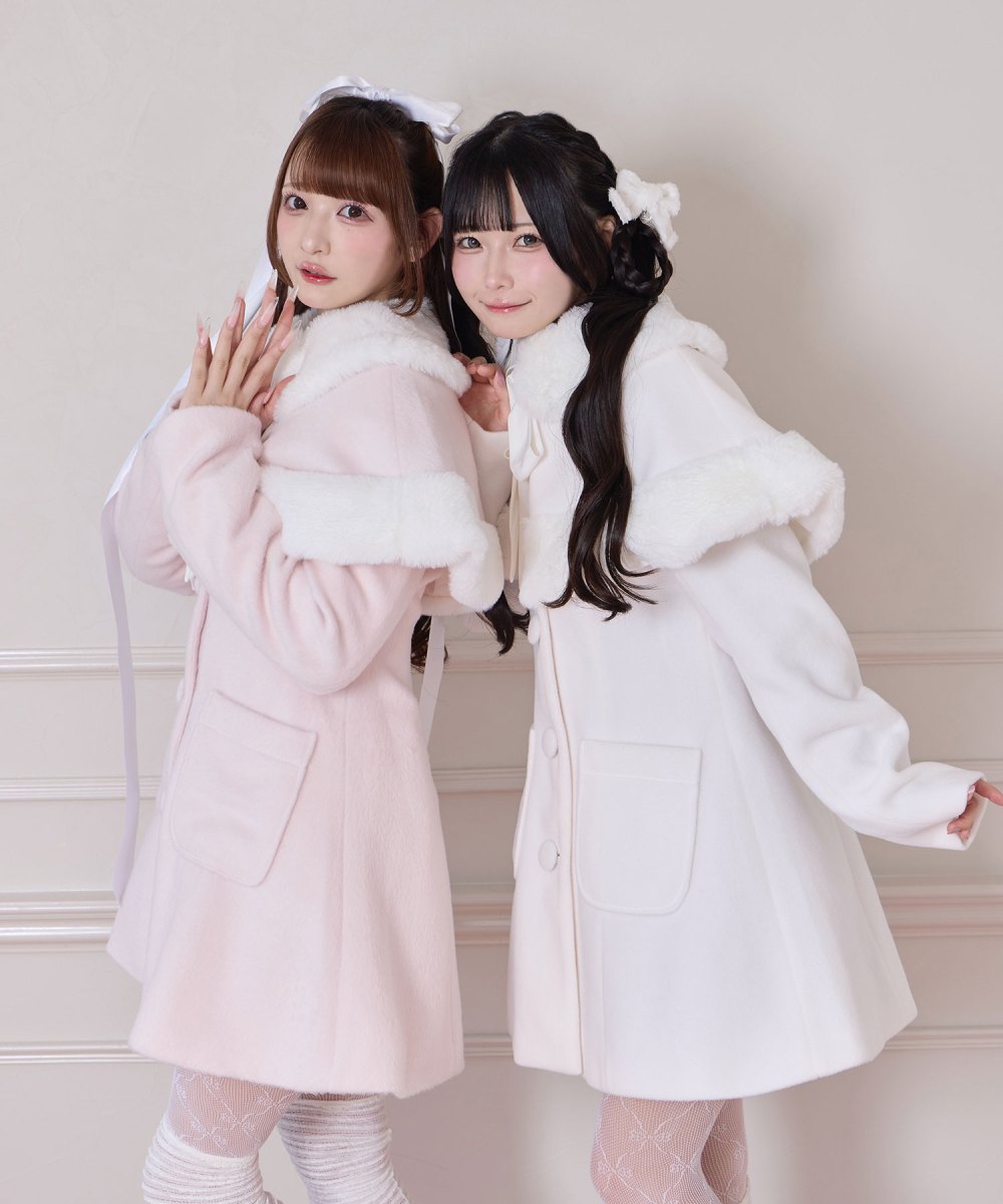 エコファーボレロAラインコート – BUNNY APARTMENT