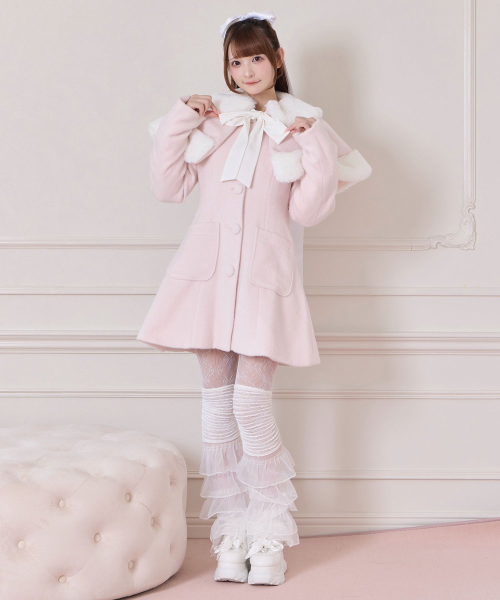 エコファーボレロAラインコート – BUNNY APARTMENT