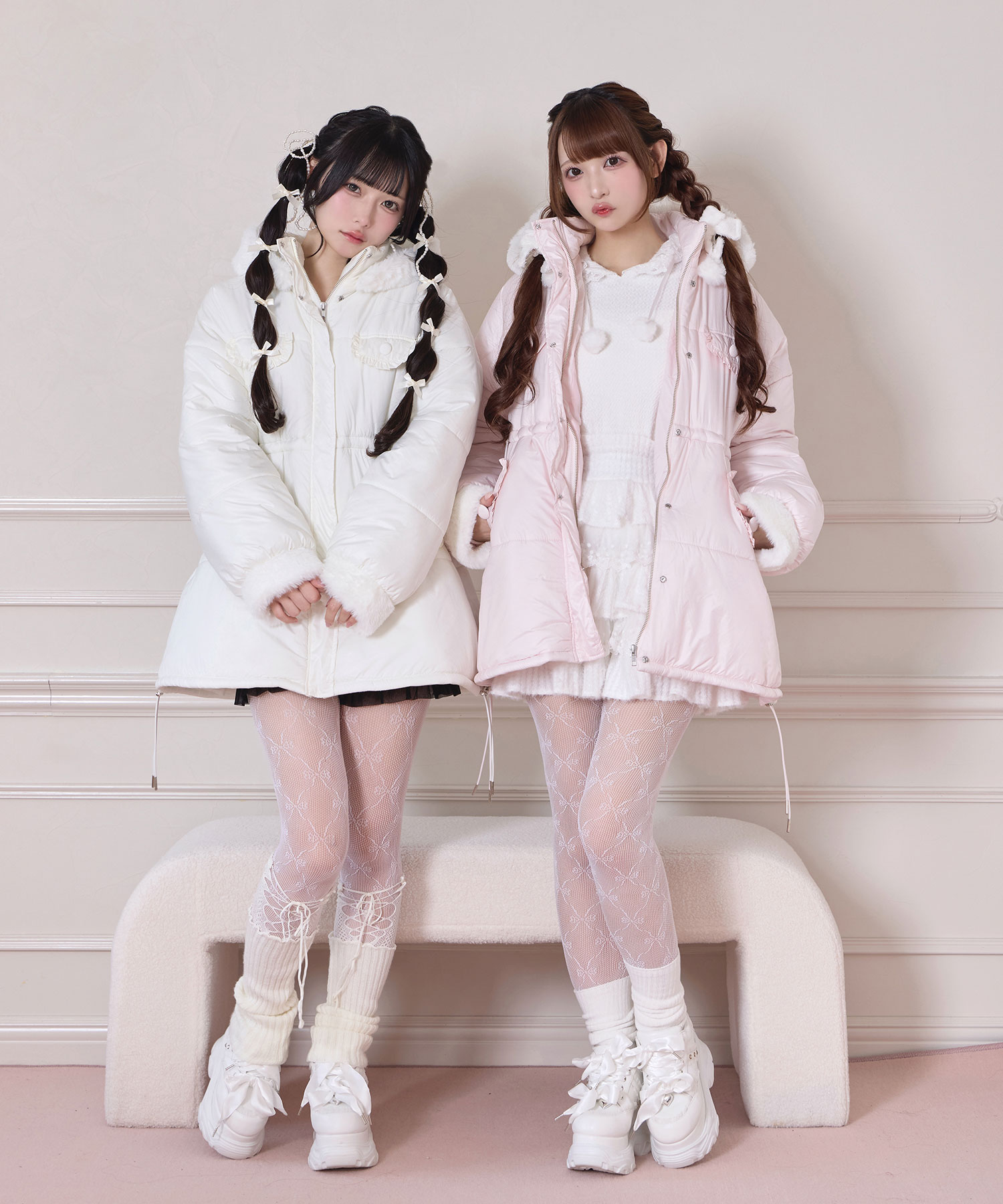 ポイントエコファー中綿フードジャケット – BUNNY APARTMENT