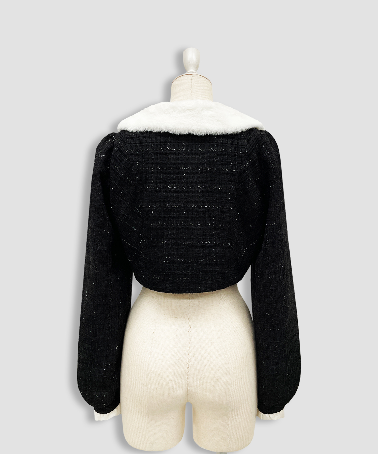 エコファーカラーツイードセットアップ