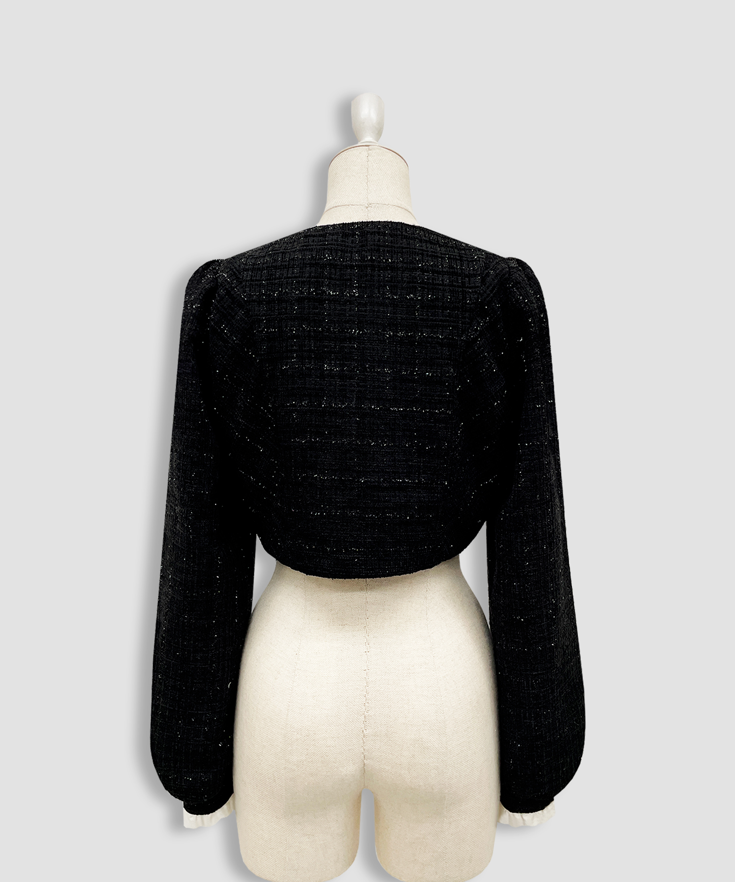 エコファーカラーツイードセットアップ