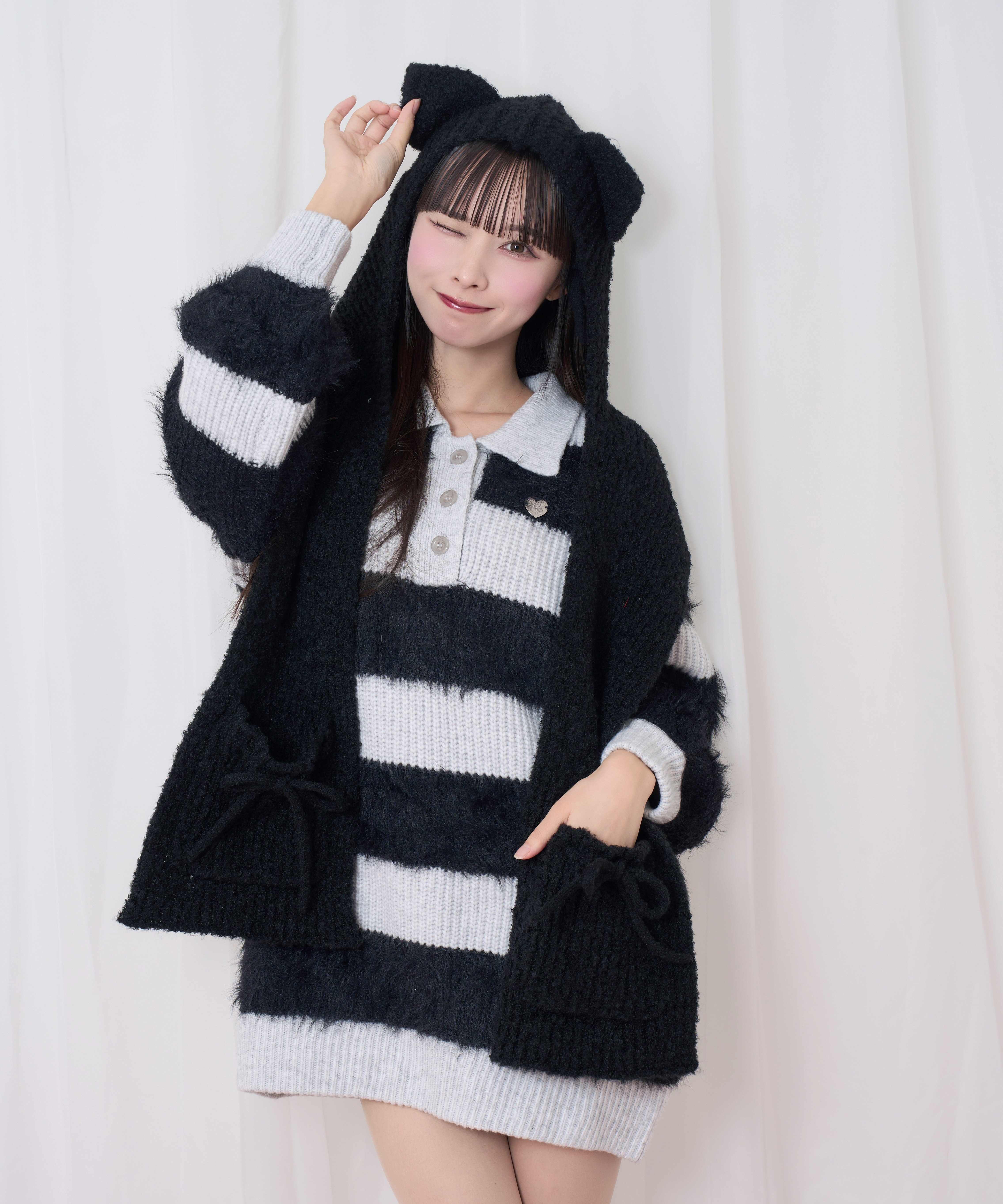 ねこみみマフラー