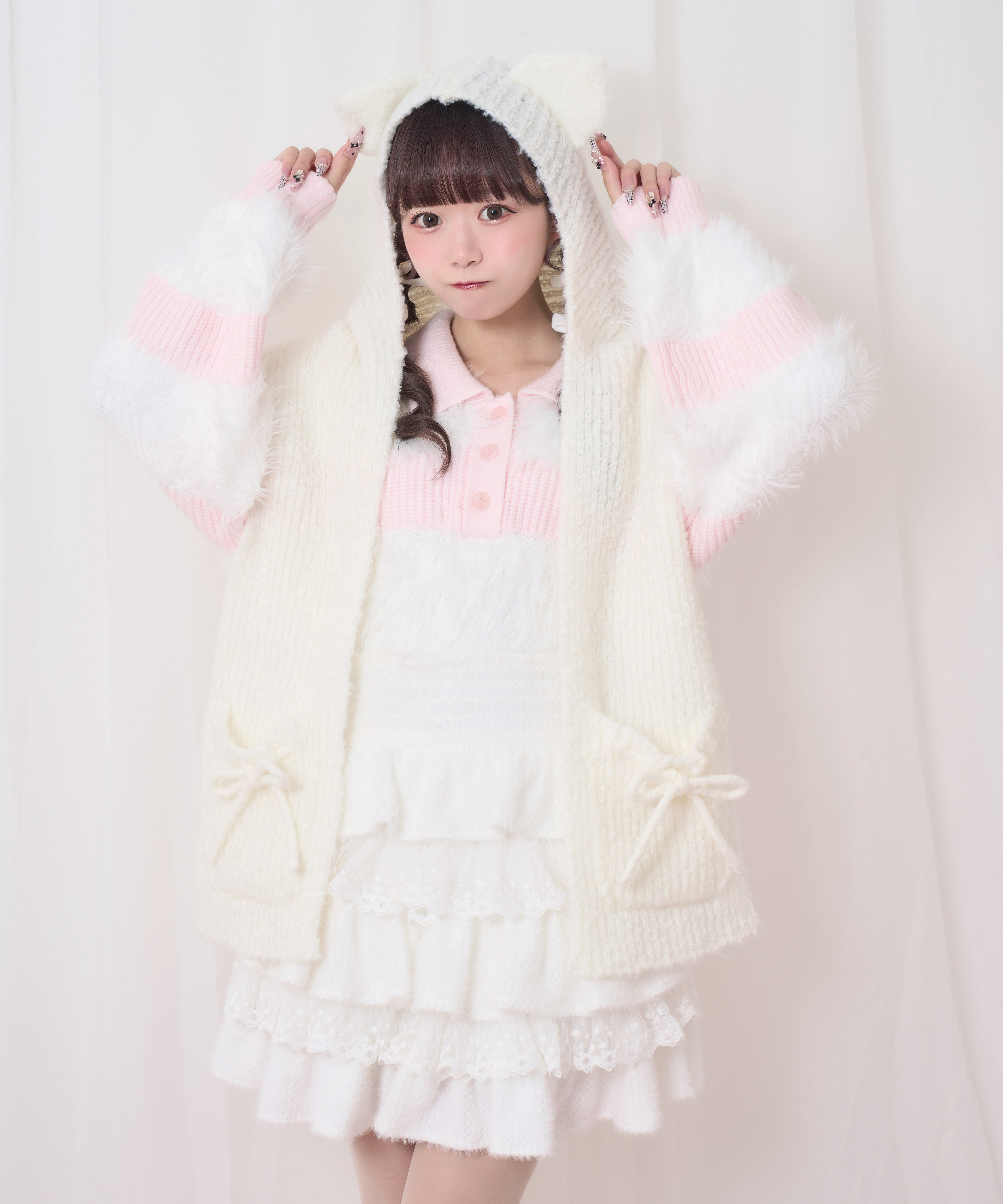 ねこみみマフラー