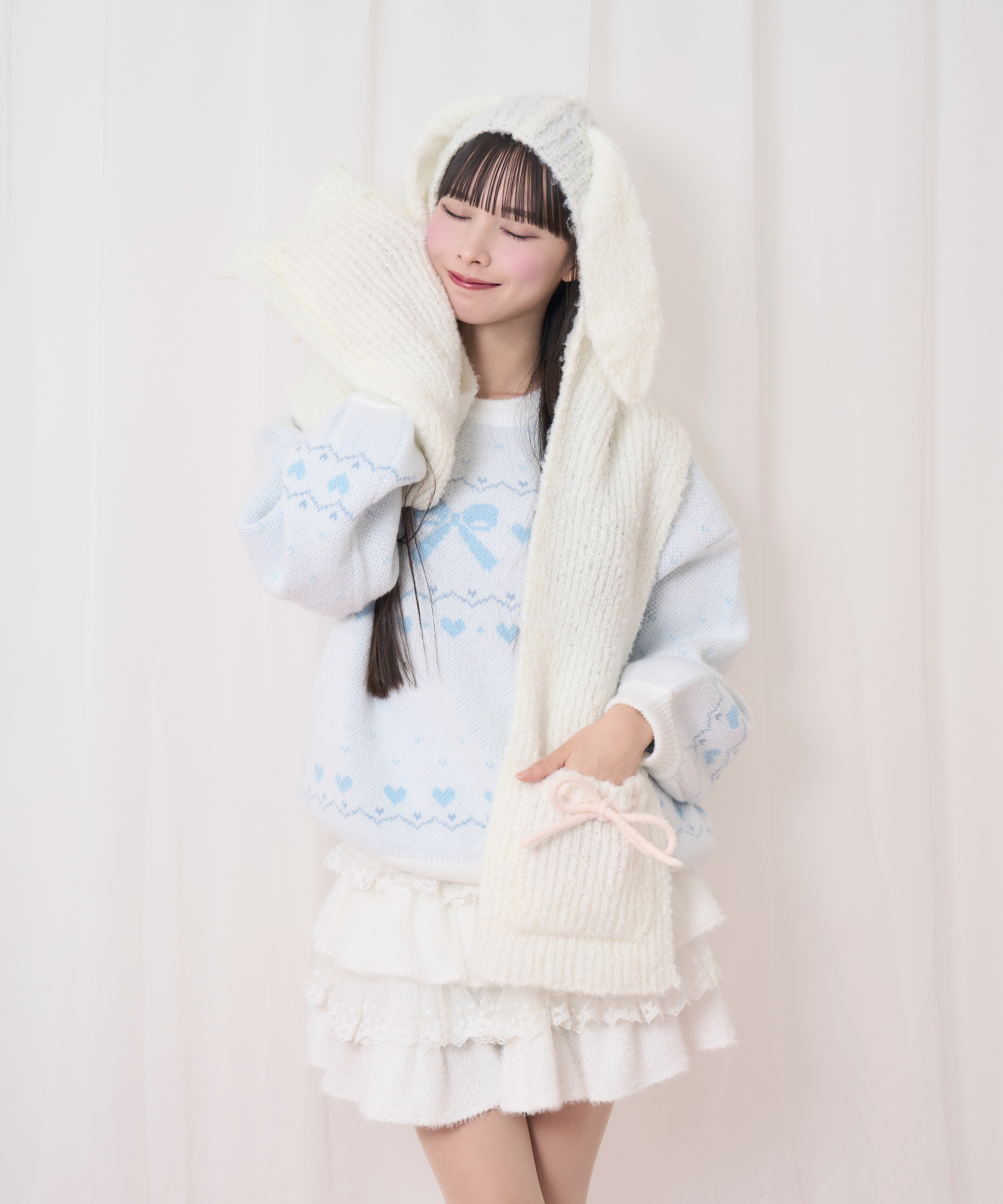 うさみみマフラー