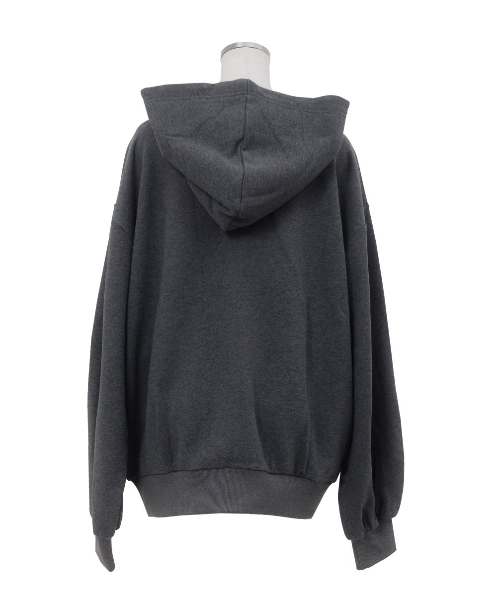 Fur logo zip hoodie – BUNNY APARTMENT
