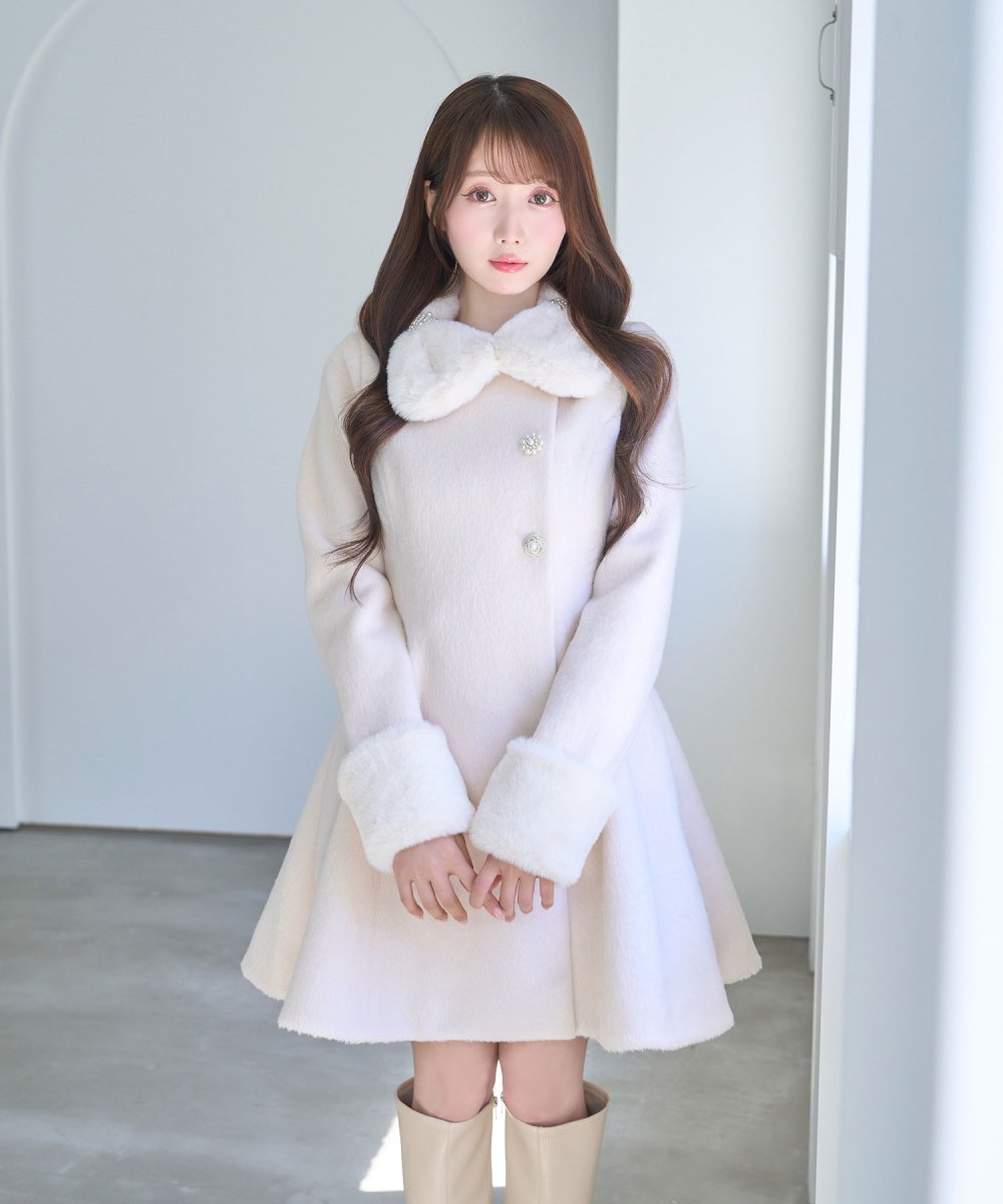tippet set flare coat