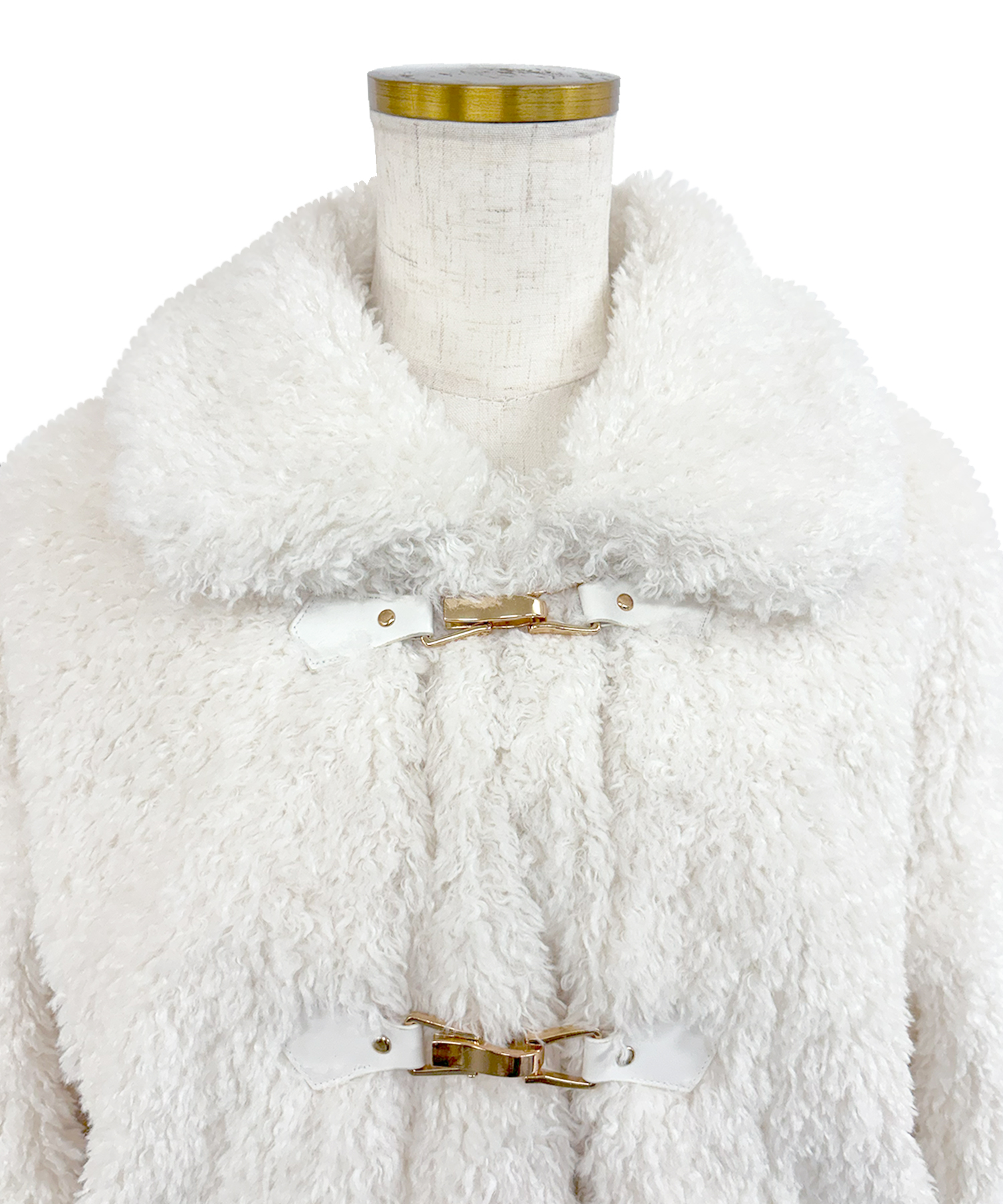 Treat Urself bunny curly fur coat ファーコート Treat Urself bunny curly fur coat ファーコート