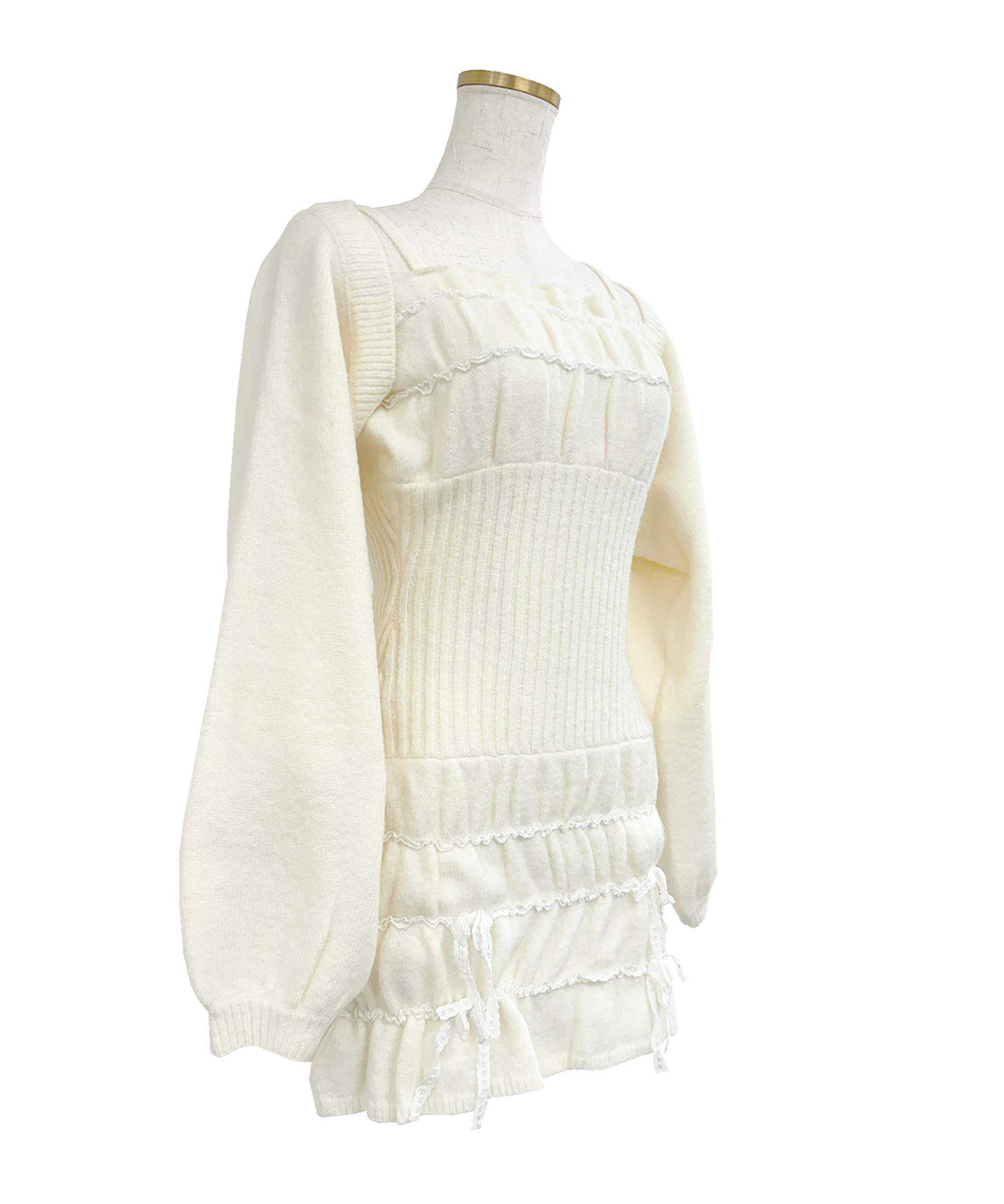 Scrunch cami o/p cardie set – BUNNY APARTMENT