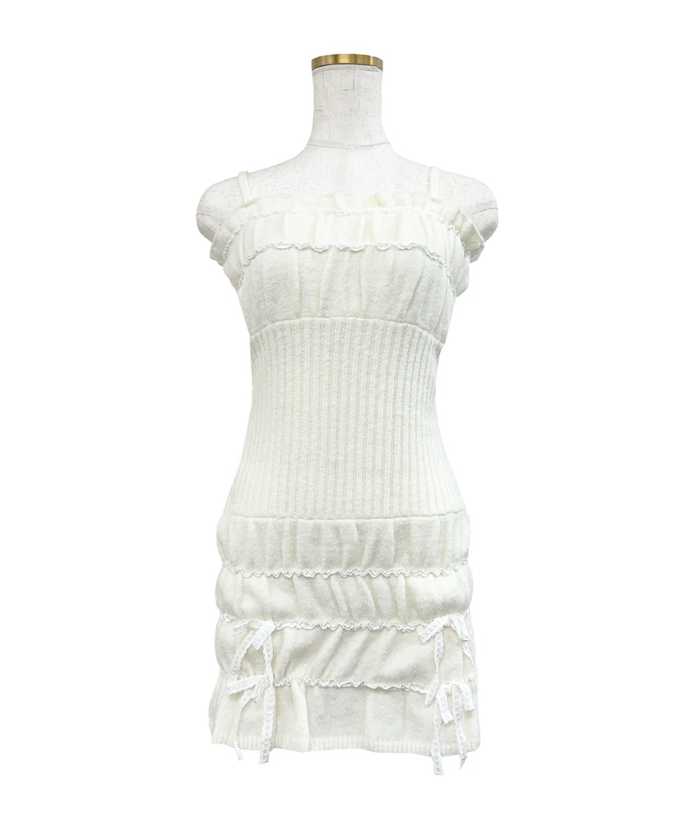 Scrunch cami o/p cardie set